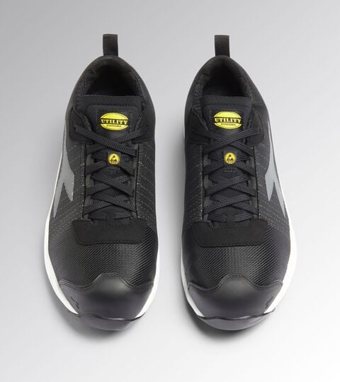 Low safety shoe FLY LITEBASE MATRYX LOW S3L FO SR HRO SC ESD BLACK /WHITE - Utility