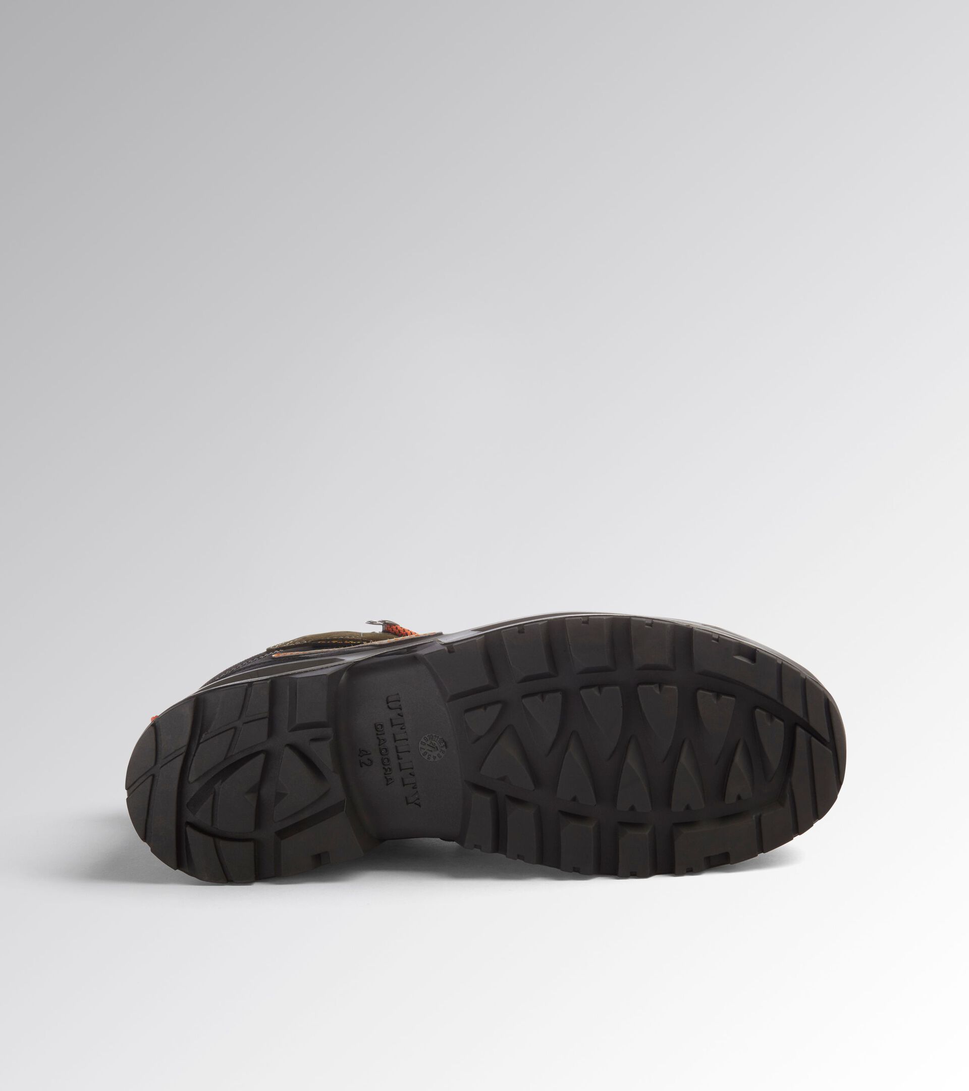 Water-repellent mid-cut S3S safety shoes SPORT DIATEX MID S7S BLACK/GREEN RAGE - Utility