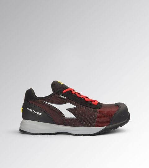 Low safety shoe GLOVE MDS MATRYX LOW S1PS HRO FO SR SC ESD POPPY RED/GRAY - Utility