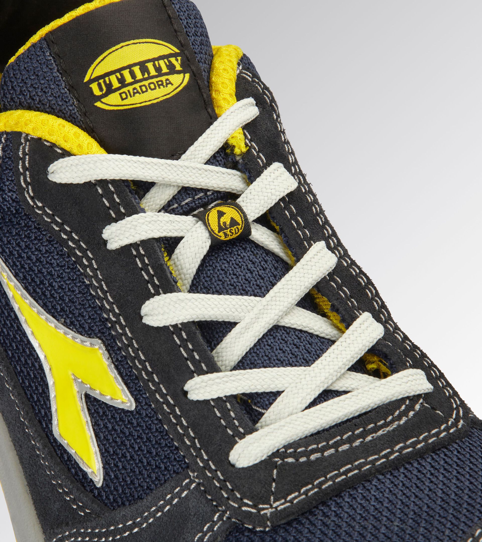 Low safety shoe RUN TEXT LOW S1PS FO SR ESD DARK NAVY/DARK NAVY - Utility