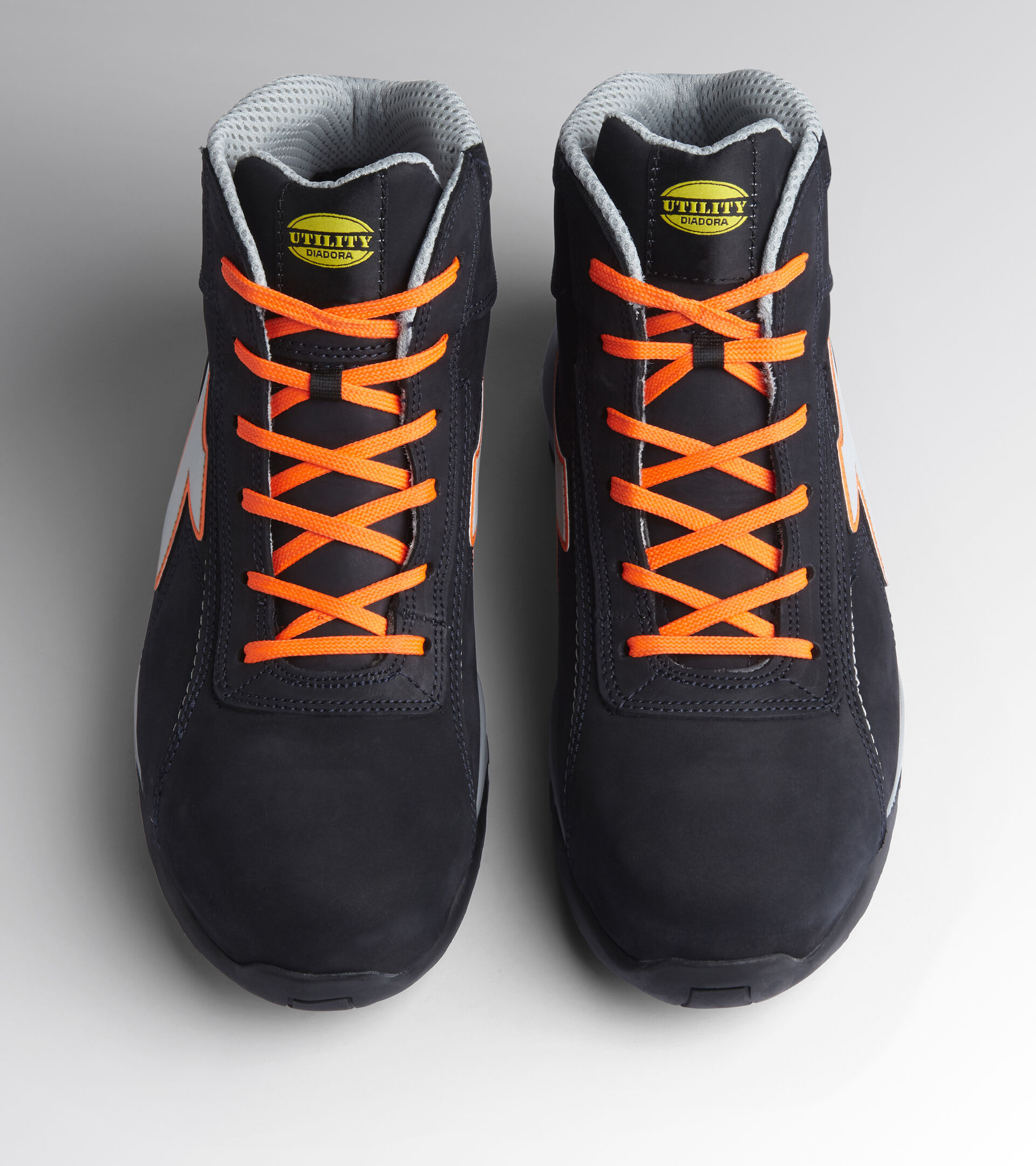 High safety shoe GLOVE MDS MID S3 HRO SRC DARK NAVY/ORANGE FLUO - Utility