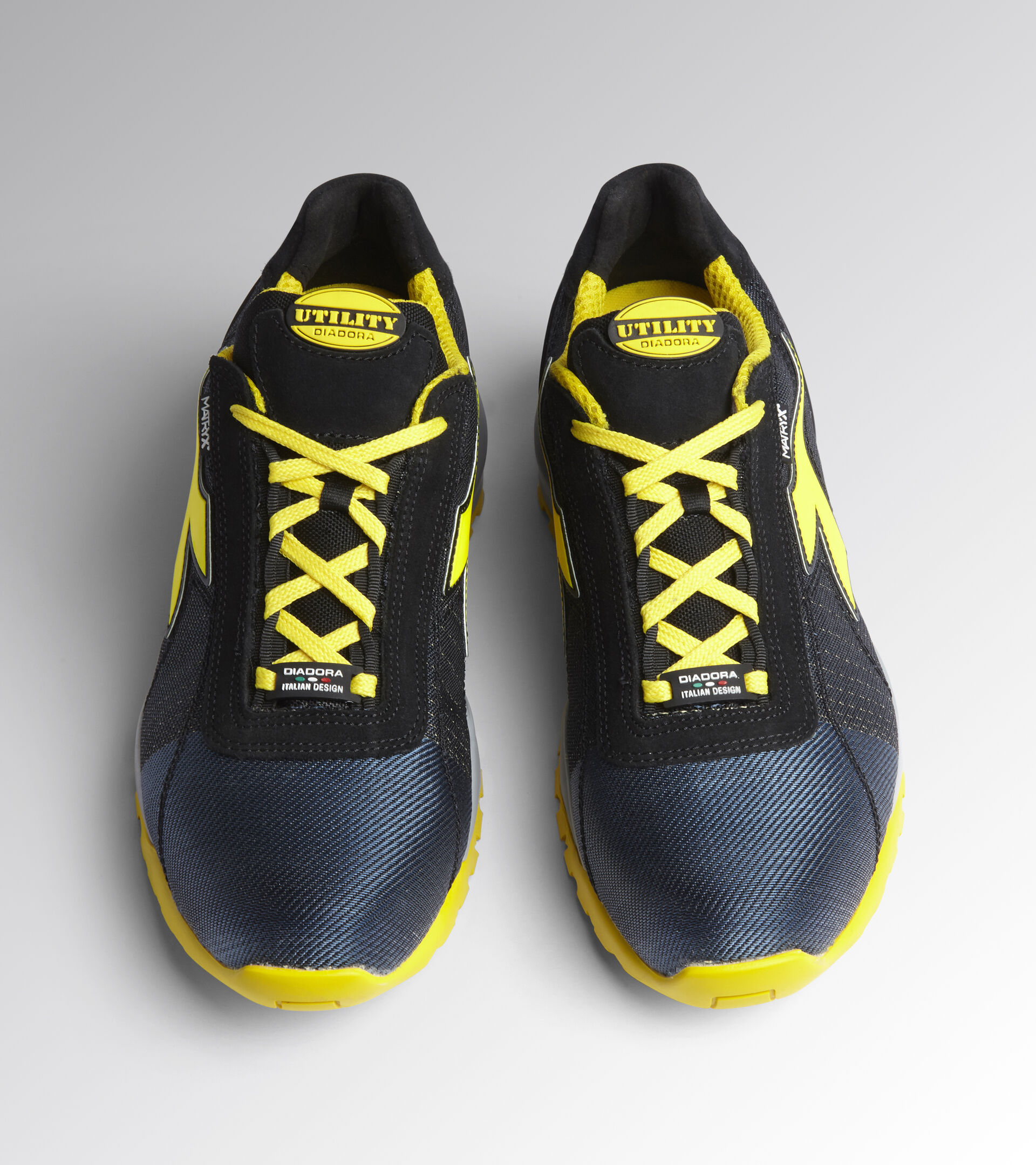 GLOVE MDS MATRYX LOW S1P HRO SRC, CLASSIC NAVY/YELLOW, hi-res