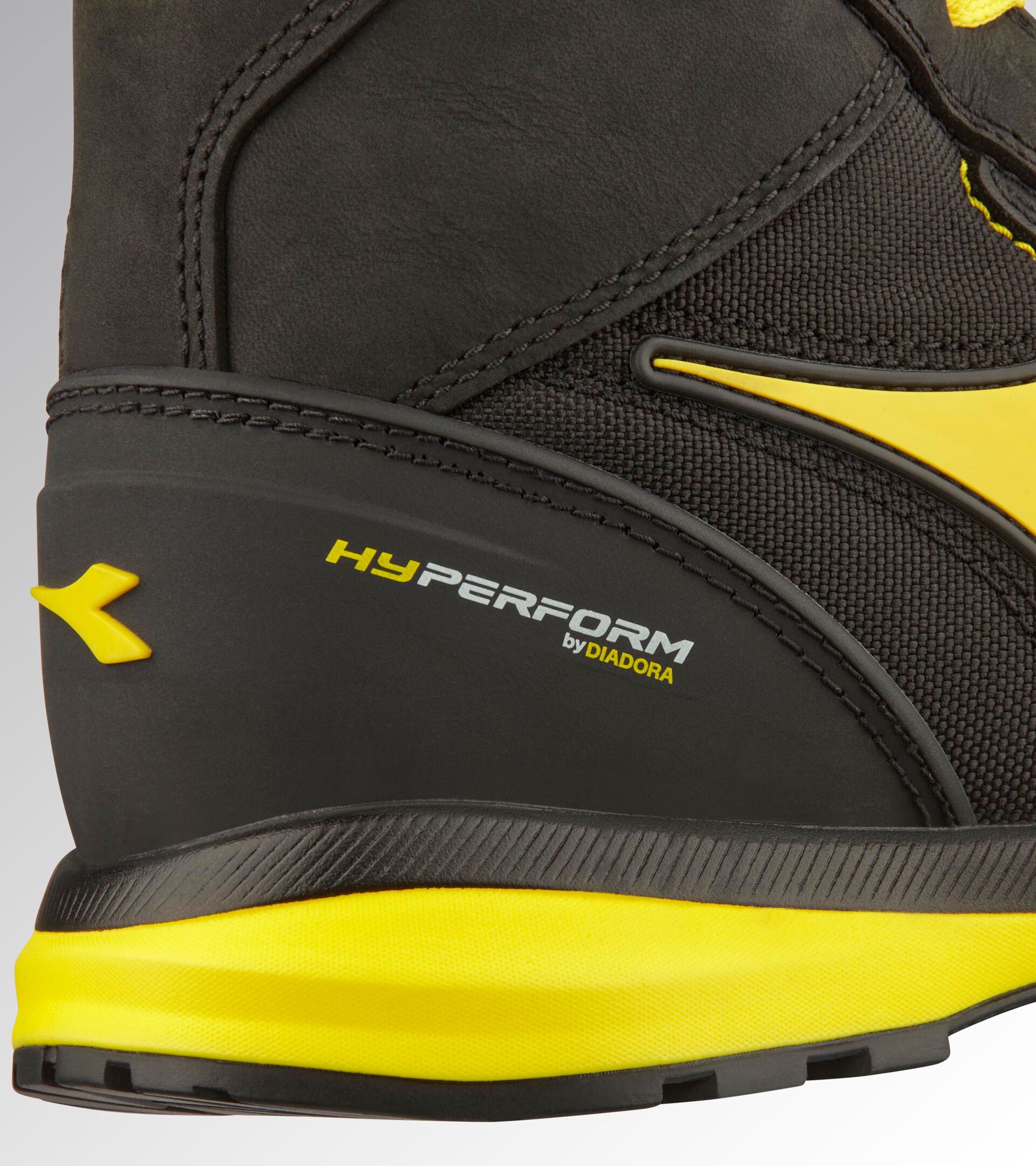 Scarpa antinfortunistica mid-cut S3S GLOVE HYPERFORM MID S3S FO HRO SR ESD NERO - Utility