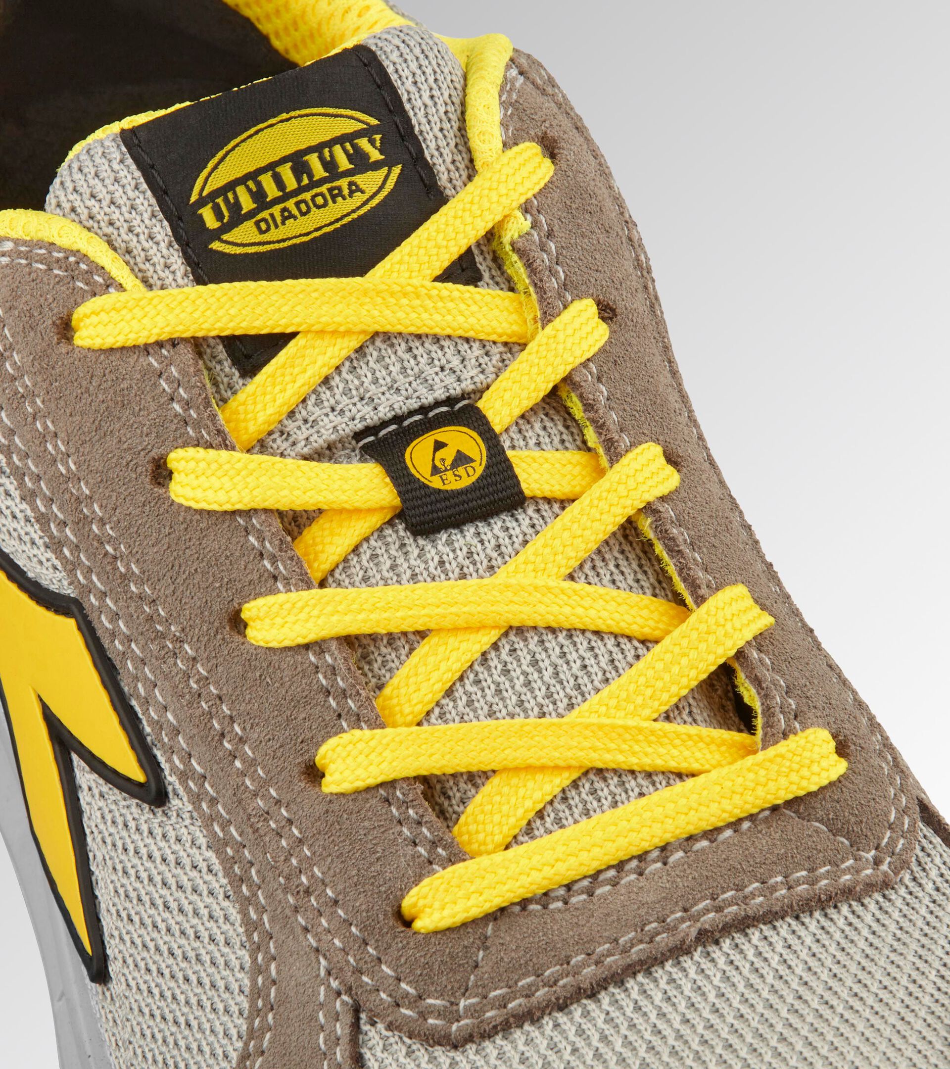 Low-top S1PS safety shoes RUN A.BOX LOW S1PS FO SR ESD WIND GRAY/ALUMINUM - Utility