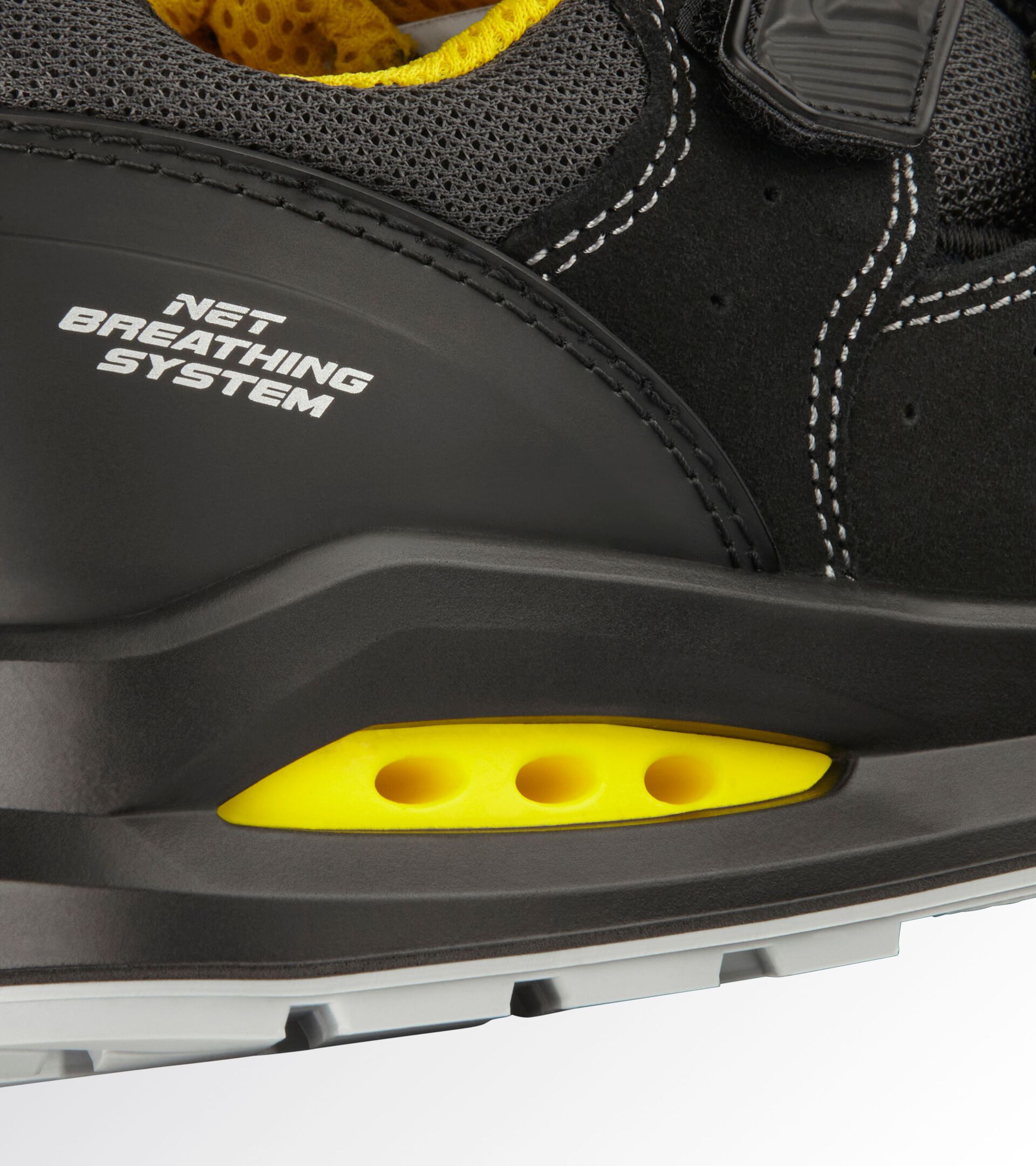 Calzado de seguridad bajo RUN NET AIRBOX SANDAL S1PS FO SR NERO/ANTRACITE - Utility