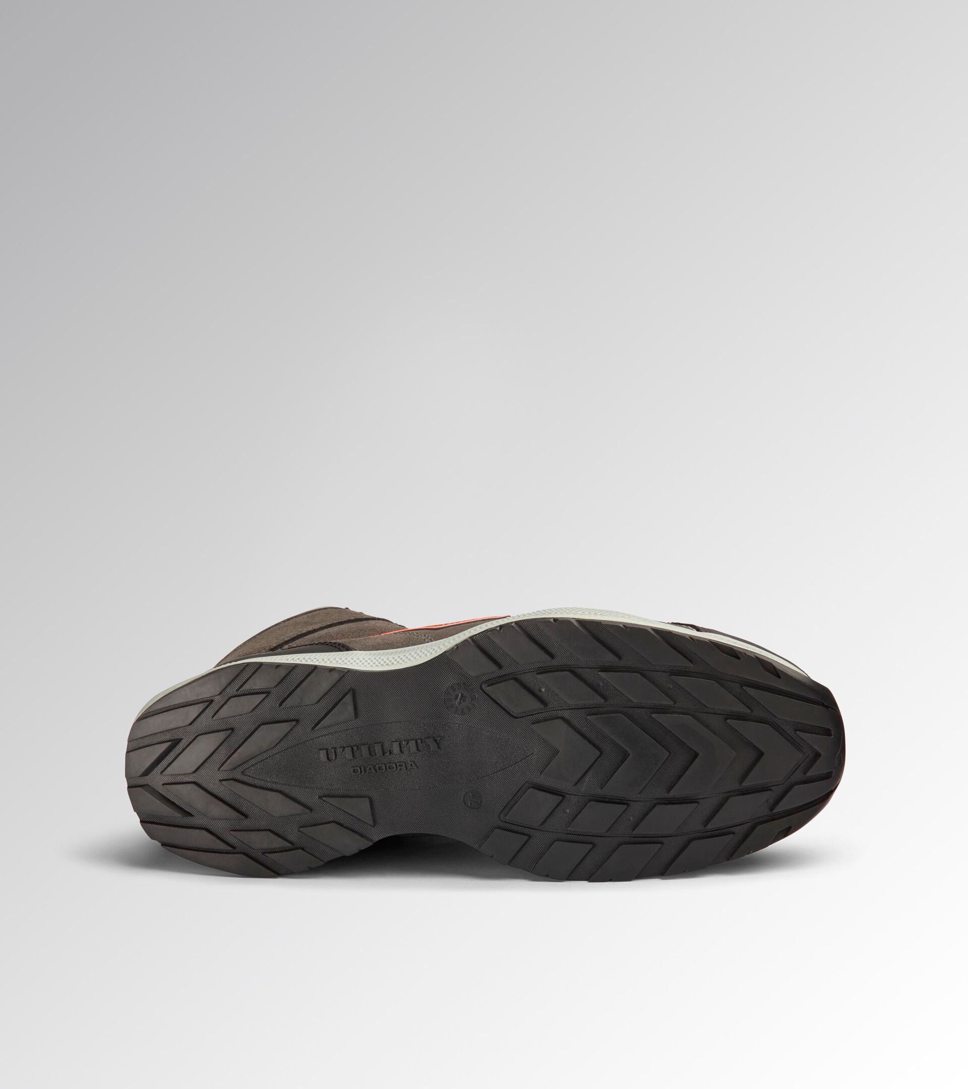 Mittelhoher Sicherheitsschuh S3S GLOVE A.BOX MID PRO S3S ASPHALT/FLUORESZIEREND ORANGE - Utility