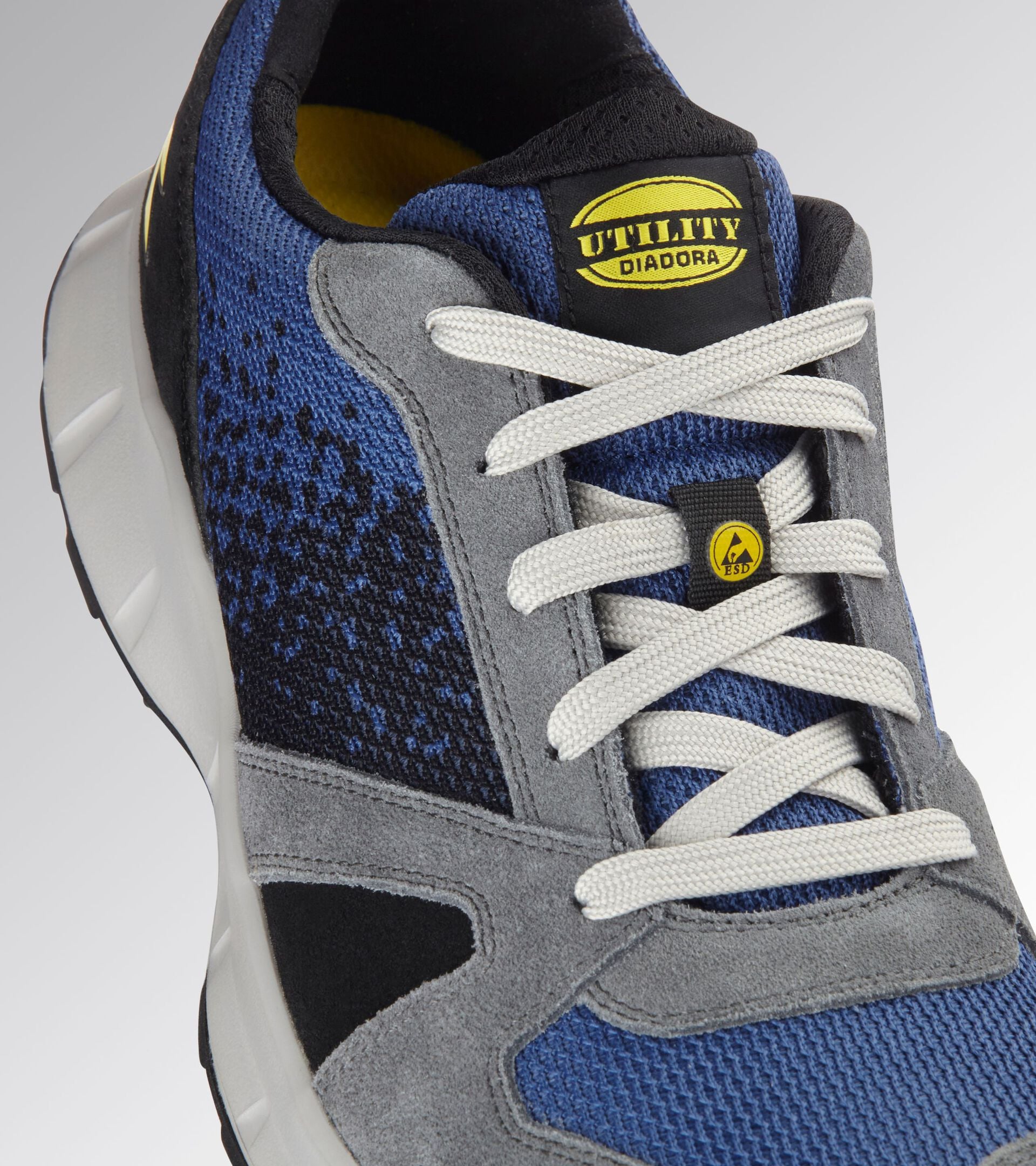 Chaussure de securit&eacute; basses LITE LOW S1PS GRIGIO CHATEAU/BLEU ENSEIGNE - Utility