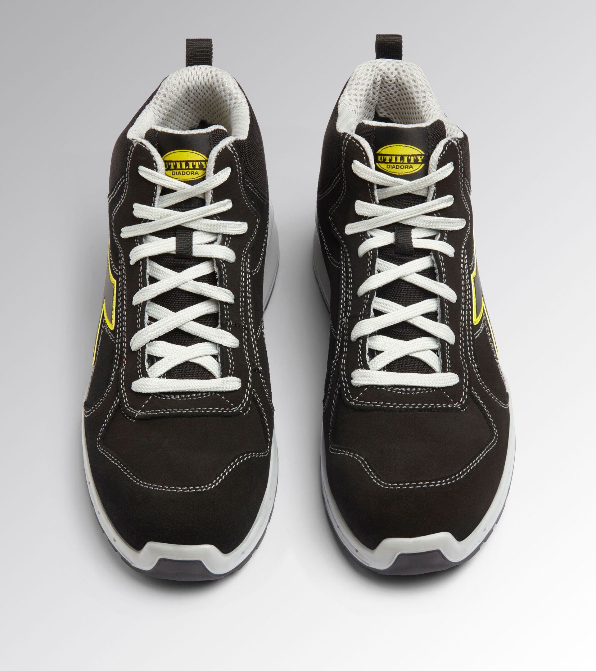 High safety shoe RUN NET AIRBOX MID S3S FO SR BLACK/BLACK - Utility