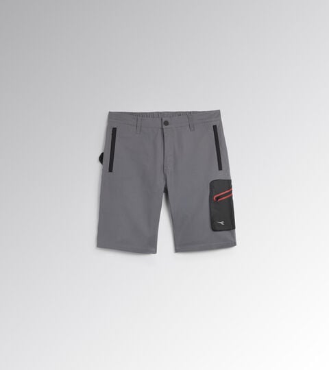 Bermuda work shorts BERMUDA STRETCH RAIN GRAY - Utility