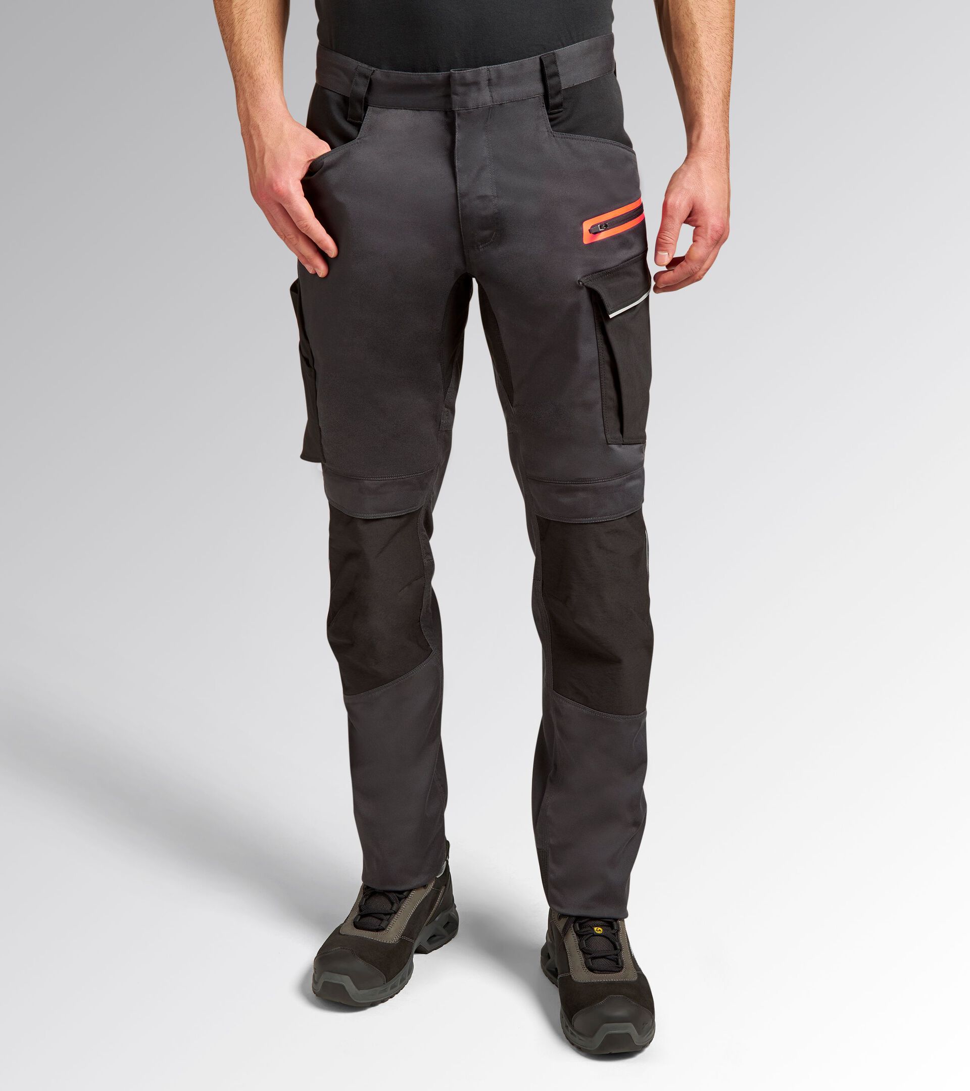 Arbeitshose PANT HYBRID POLY PERFORMANCE SCHWARZ/PHANTOMGRAU - Utility