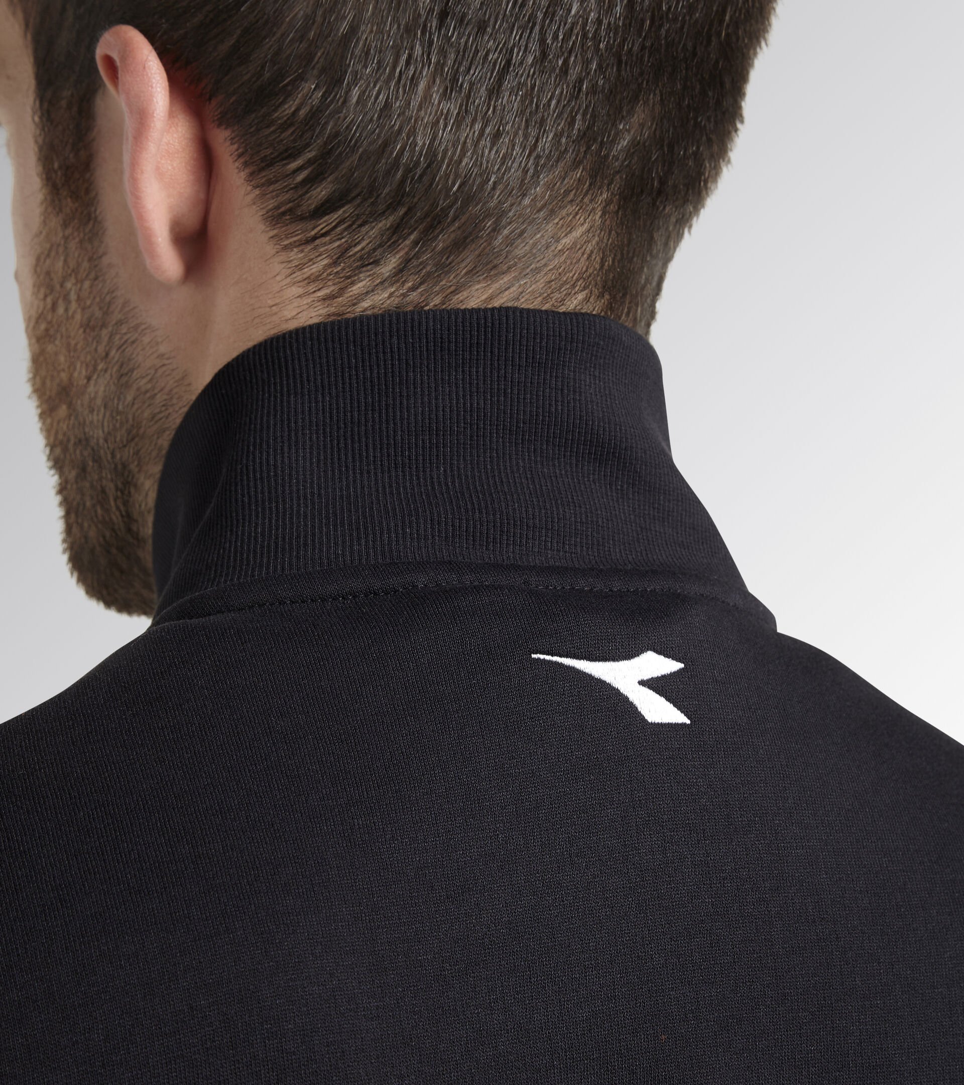 SWEATSHIRT INDUSTRY HZ, BLACK, hi-res