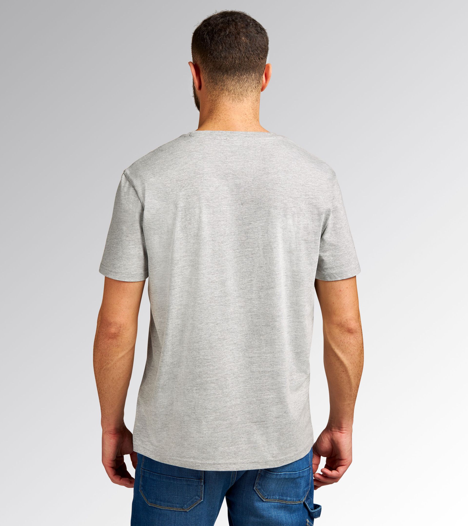 Short-sleeved work T-shirt T-SHIRT GRAPHIC 1998 LIGHT MIDDLE GREY MELANGE - Utility