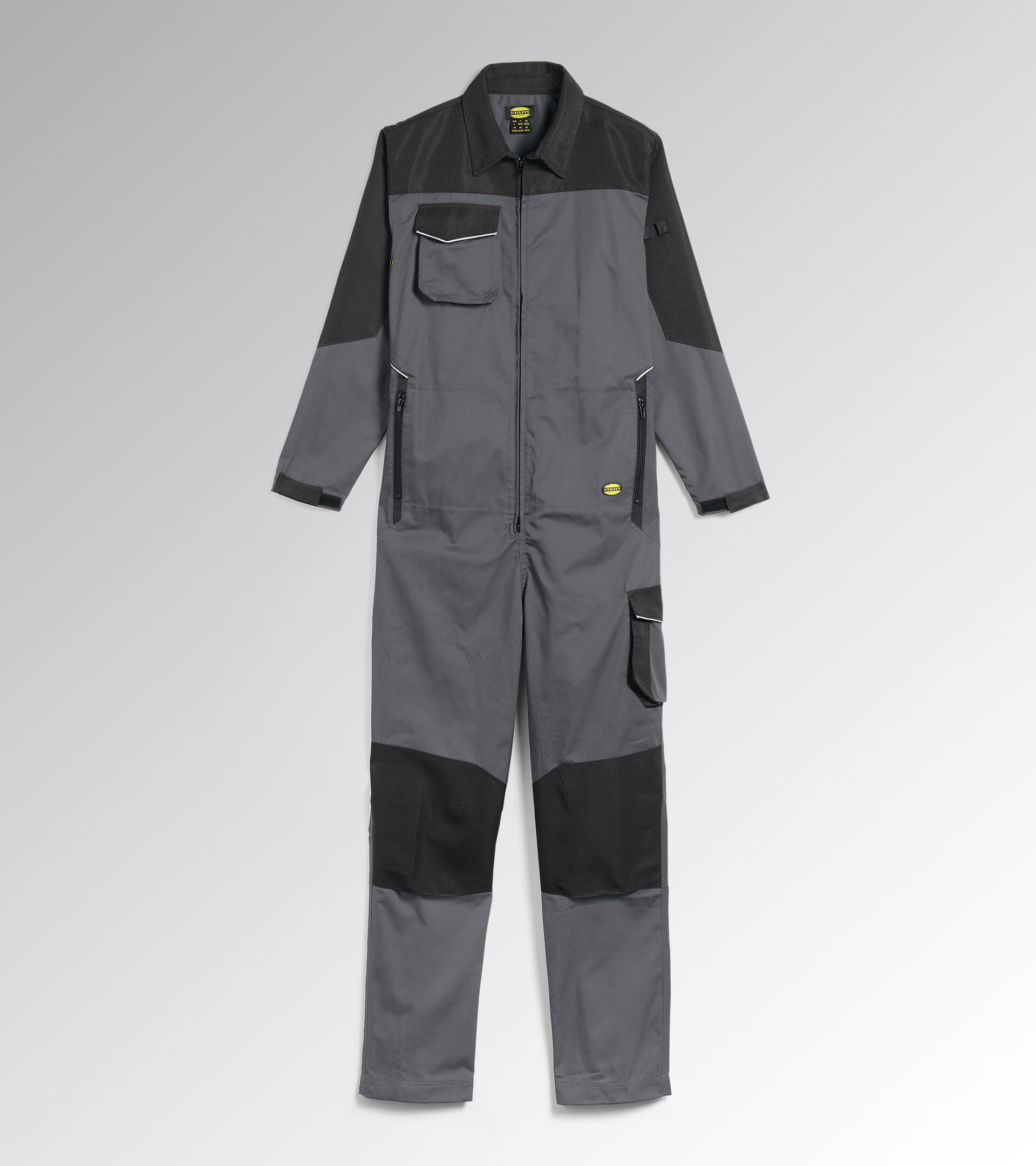 Arbeitsoverall COVERALL POLY STAHLGRAU - Utility