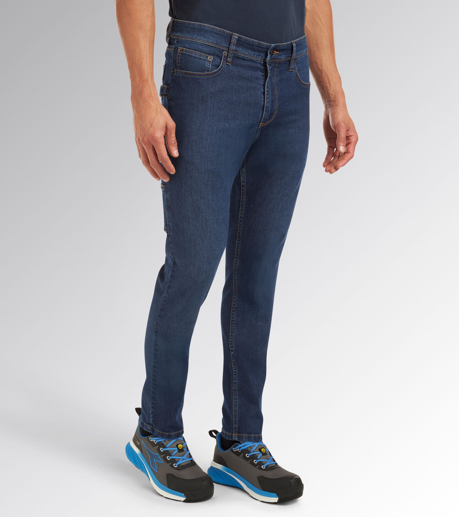 Light stretch workwear PANT STONE LITE BLUE STELLAR - Utility