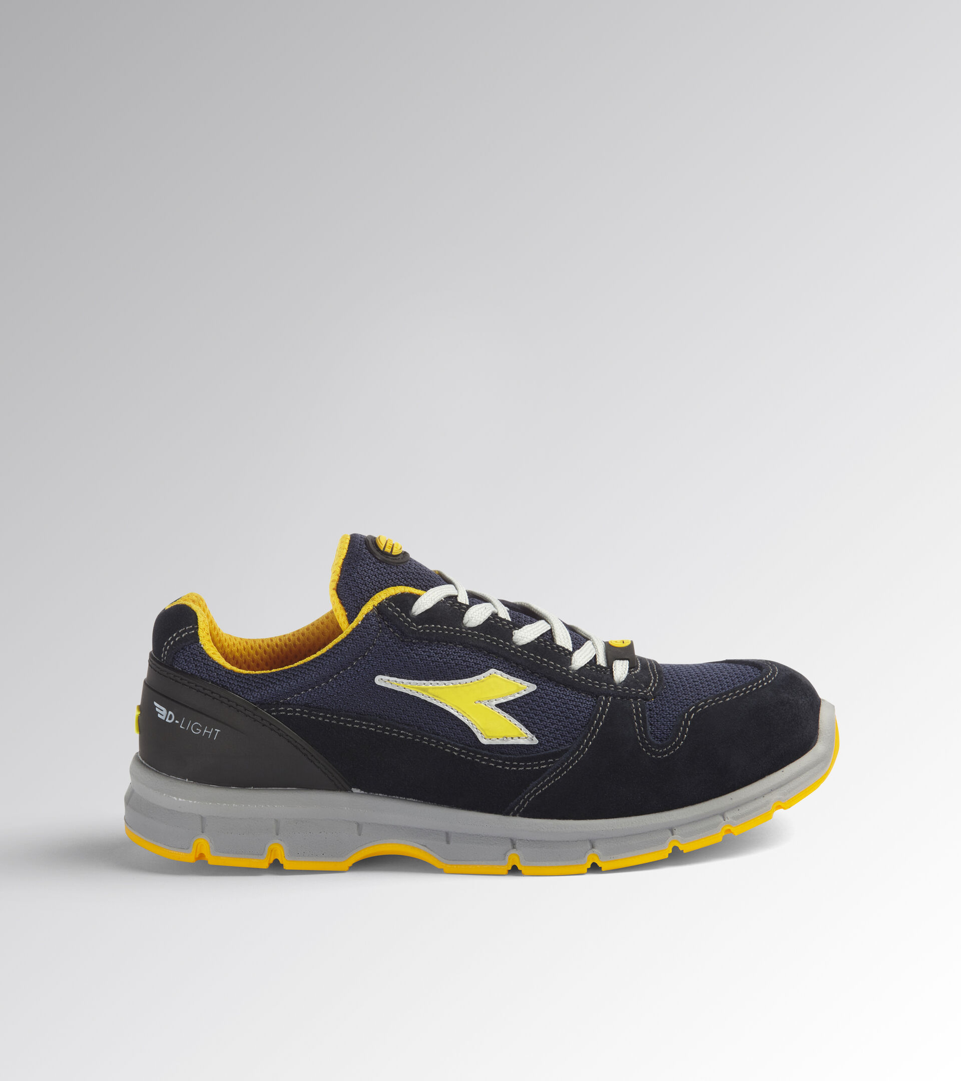 Low safety shoe RUN TEXT LOW S1P SRC ESD DARK NAVY/DARK NAVY - Utility