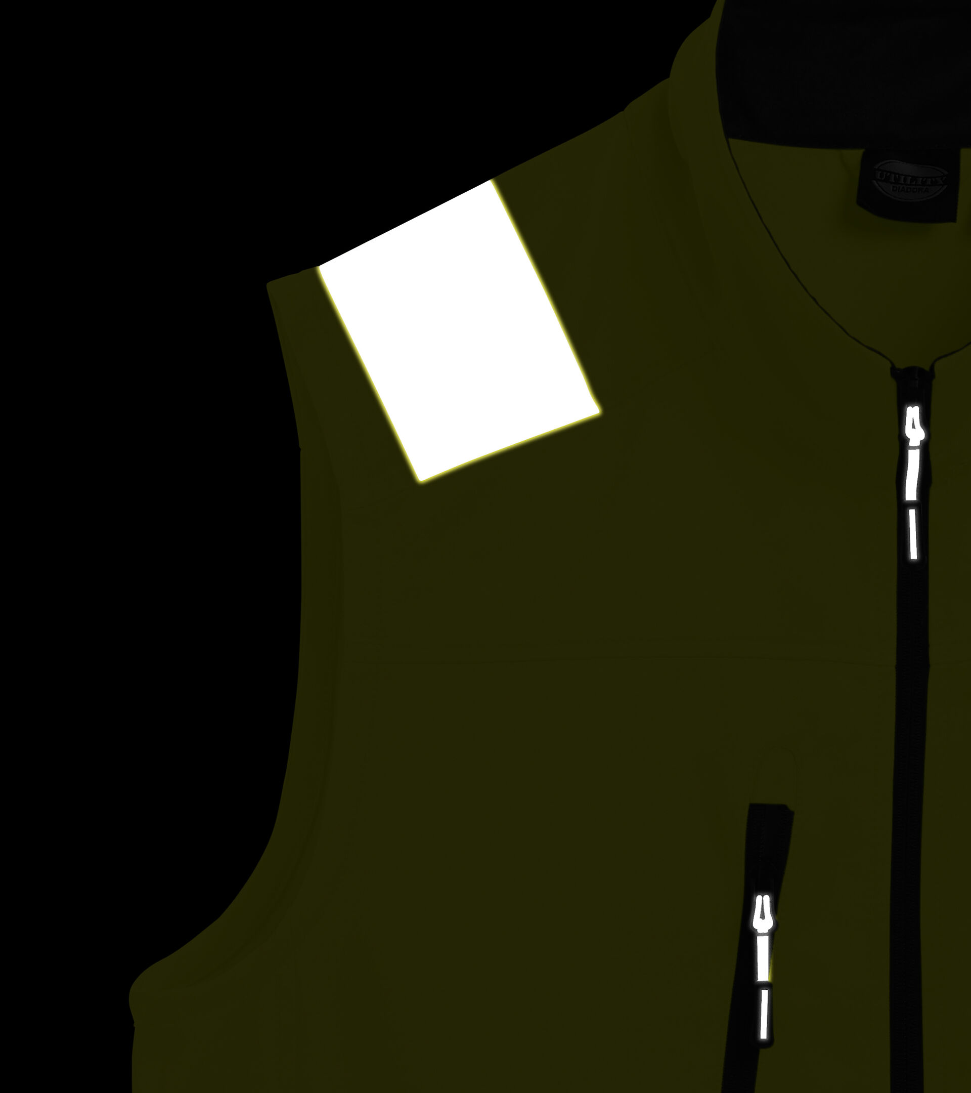HV VEST ISO 20471, FLUORESCENT YELLOW ISO20471, hi-res