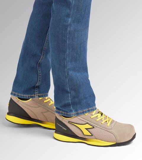 Low-top S1PS safety shoes GLOVE HYPER LOW S1PS FO HRO SR ESD MOON ROCK GREY - Utility