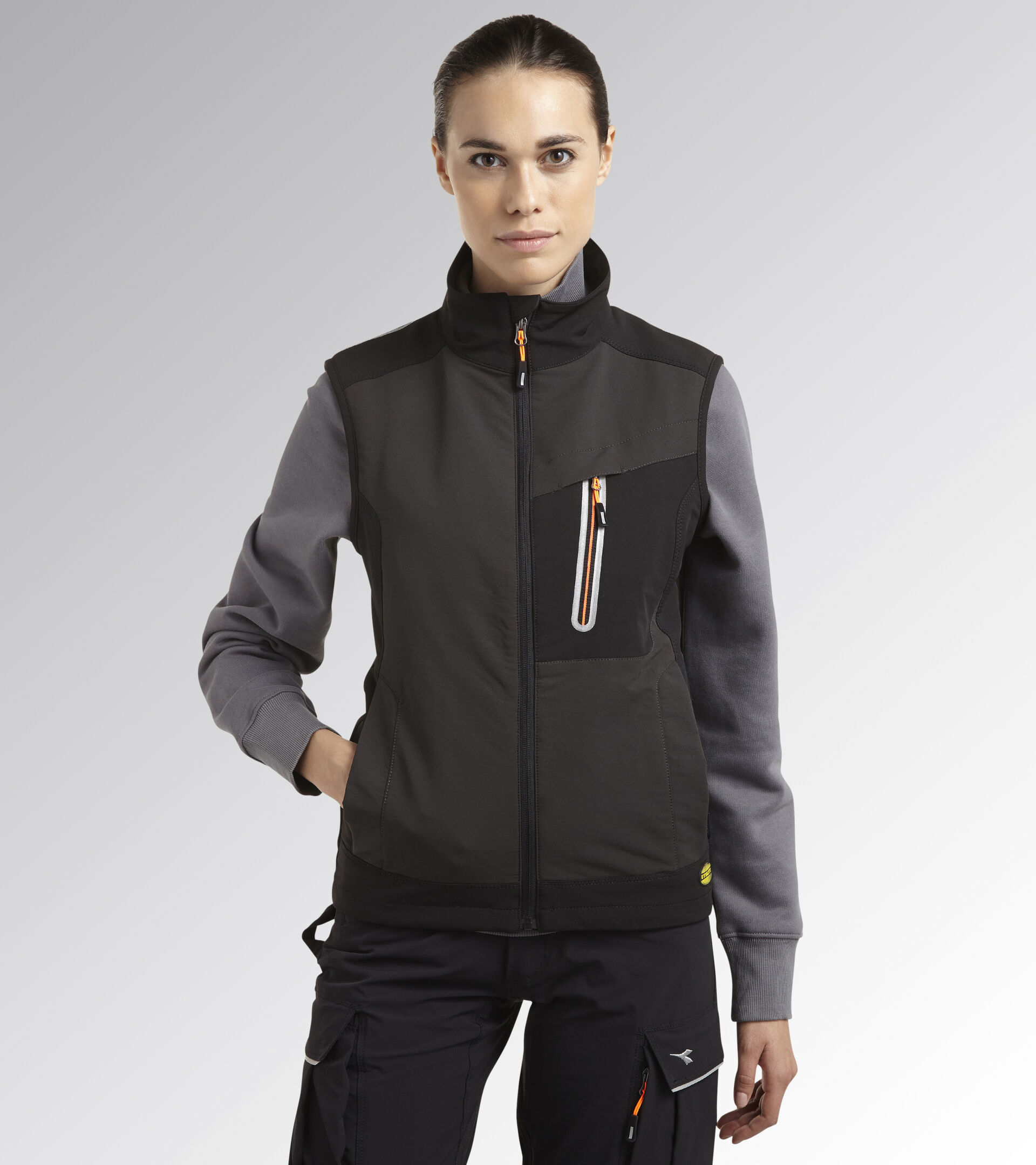 Gilet da lavoro VEST CARBON TECH GRIGIO ASFALTO - Utility