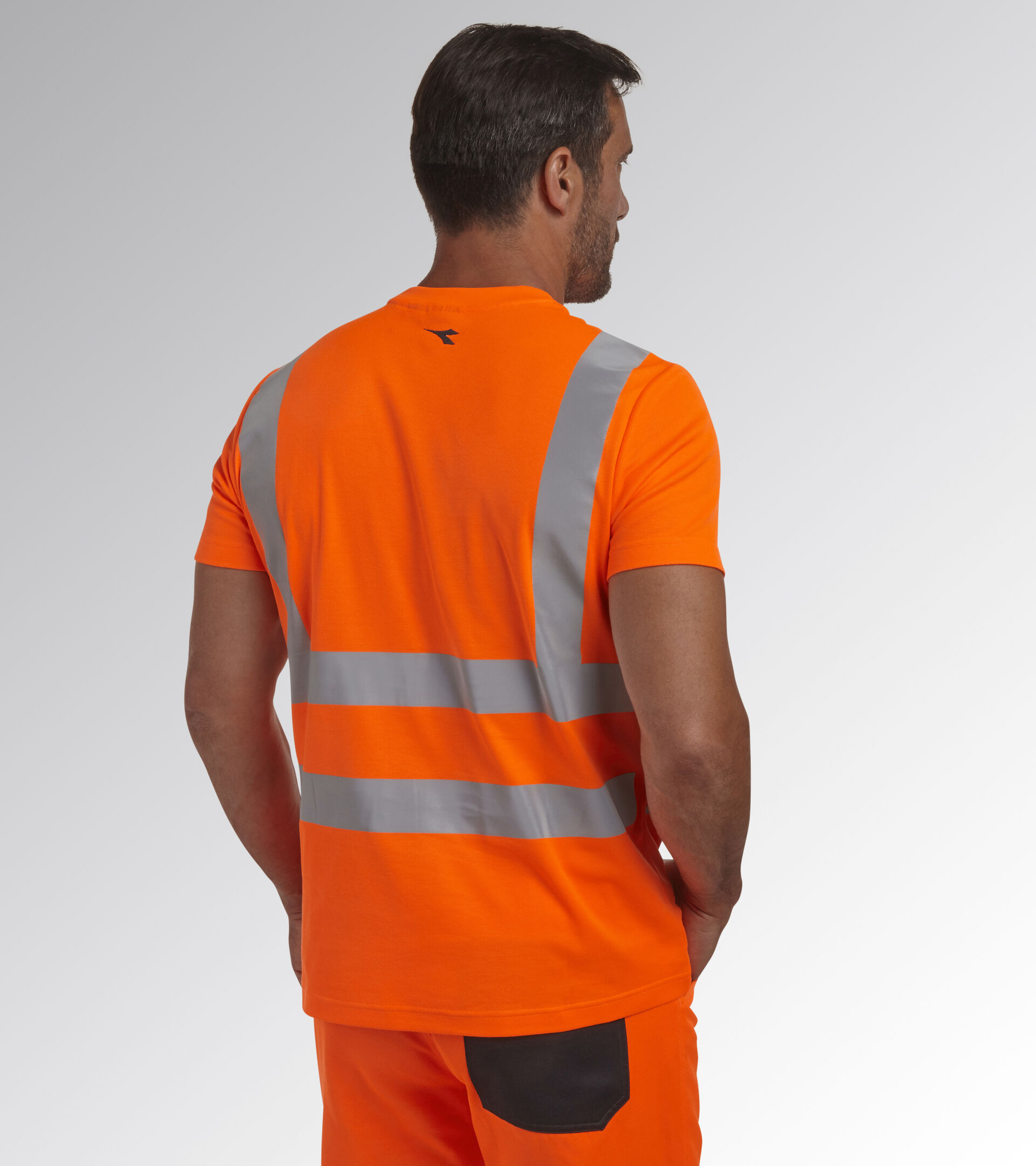 T-shirt de travail T-SHIRT HV ISO 20471 ORANGE FLUORESCENT ISO20471 - Utility