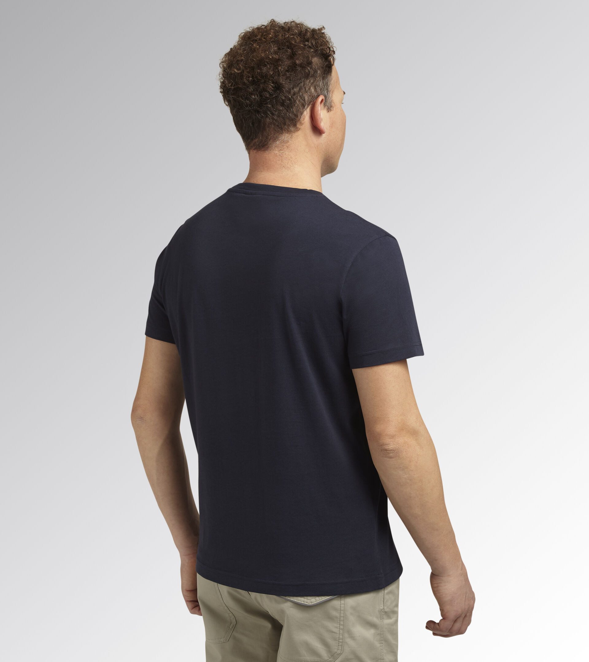 T-SHIRT GRAPHIC ORGANIC, BLUE CORSAIR/BLUE EBONY, hi-res