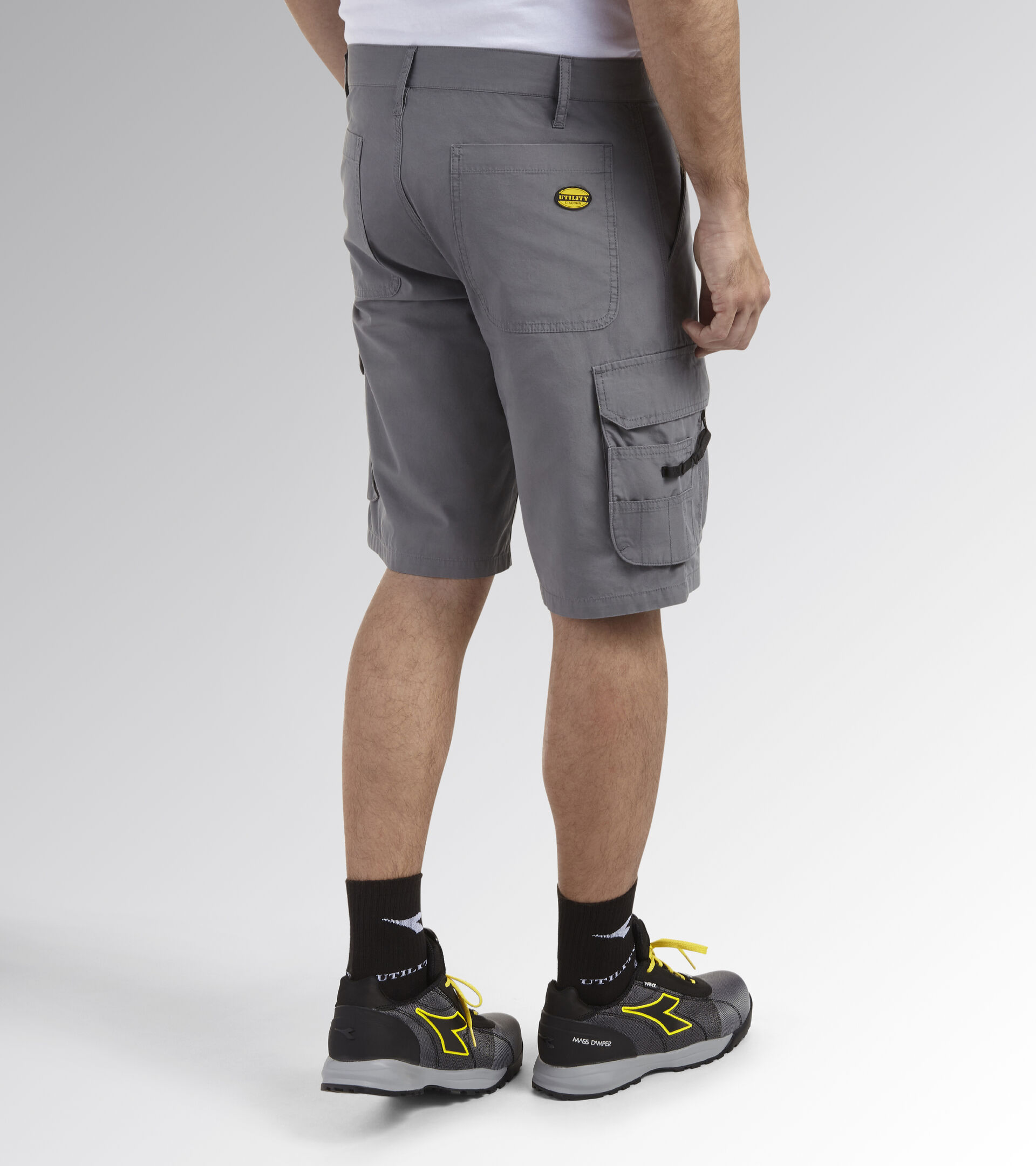 Arbeits-Bermuda-Shorts BERMUDA WONDER GRAUER PENOMBRA - Utility