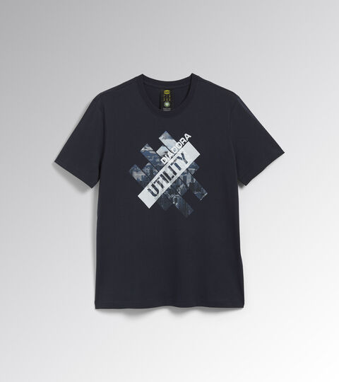 Work T-shirt T-SHIRT GRAPHIC ORGANIC BLUE/DEEP SPACE - Utility