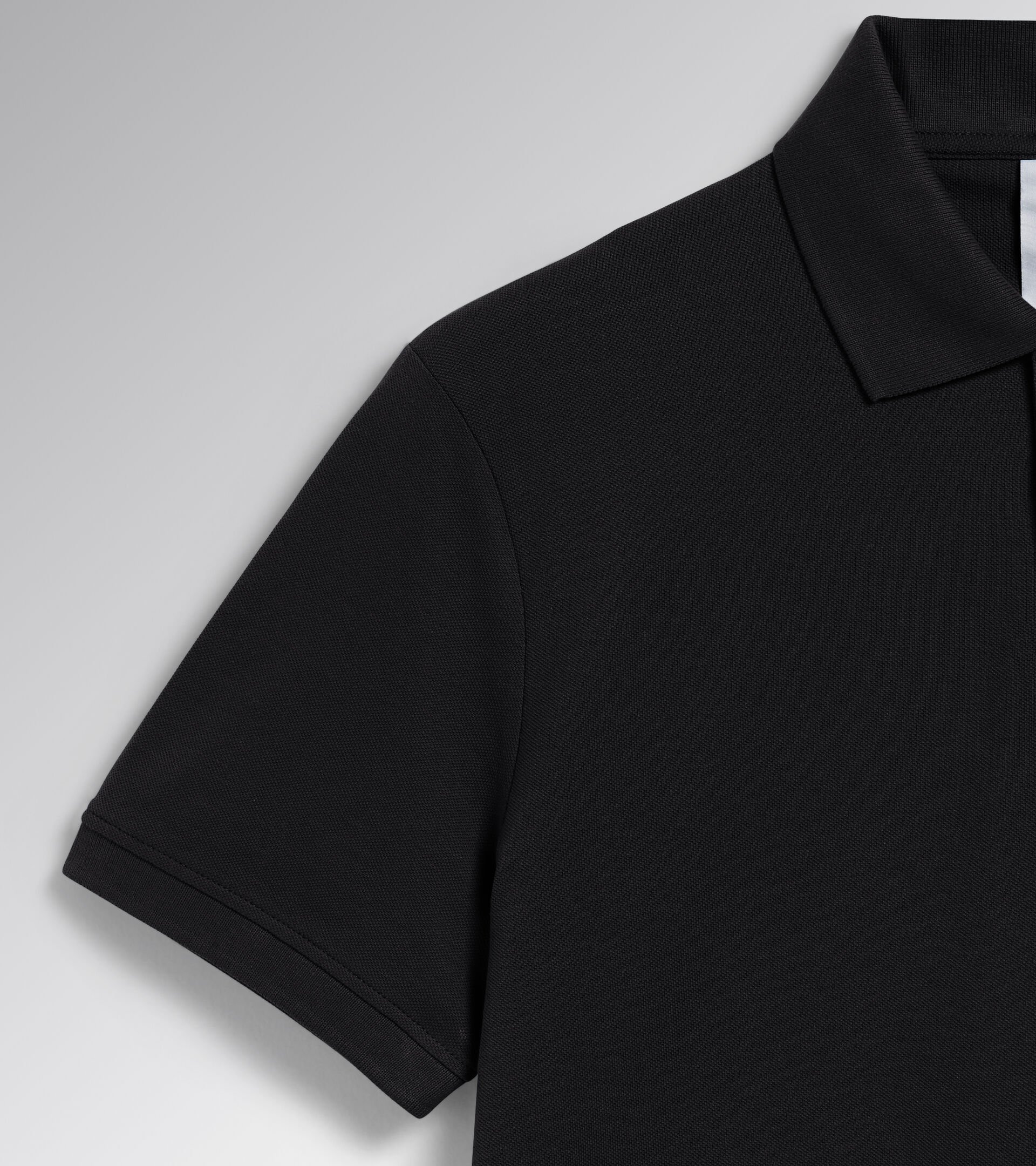 Short-sleeved work polo shirt POLO MC ATLAR ORGANIC BLACK - Utility