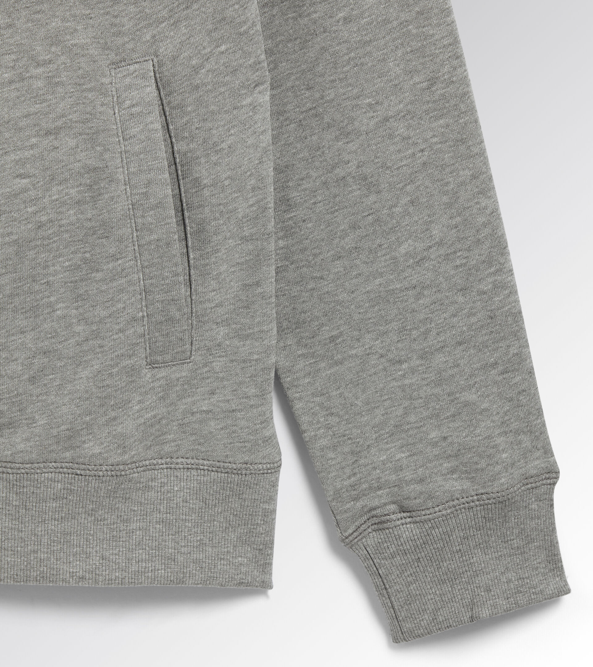 SWEATSHIRT THUNDER, LIGHT MIDDLE GREY MELANGE, hi-res