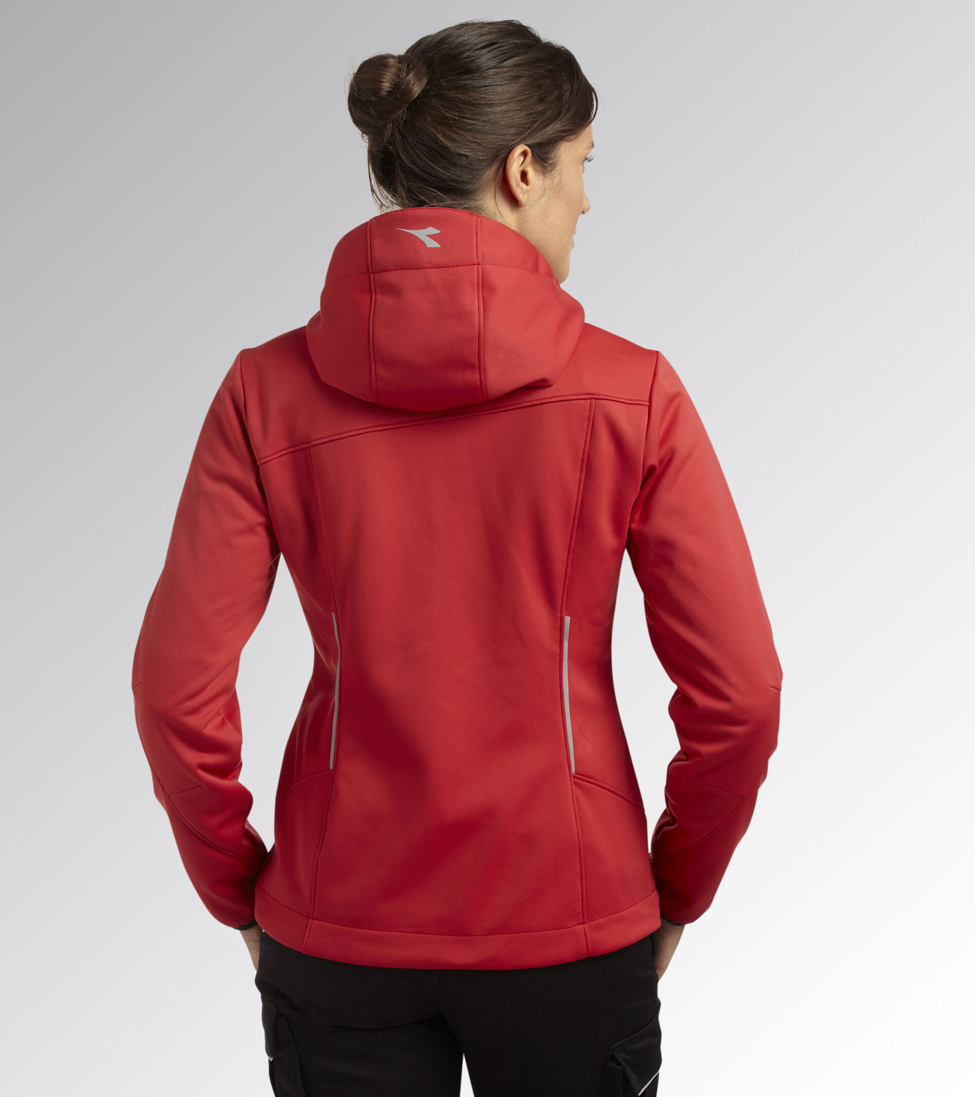 Chaqueta de trabajo SOFTSHELL ATHENA ROJO CHINO/NEGRO - Utility