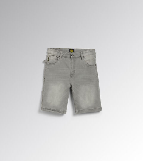 Bermuda da lavoro BERMUDA STONE GRIGIO CHIARO DENIM - Utility