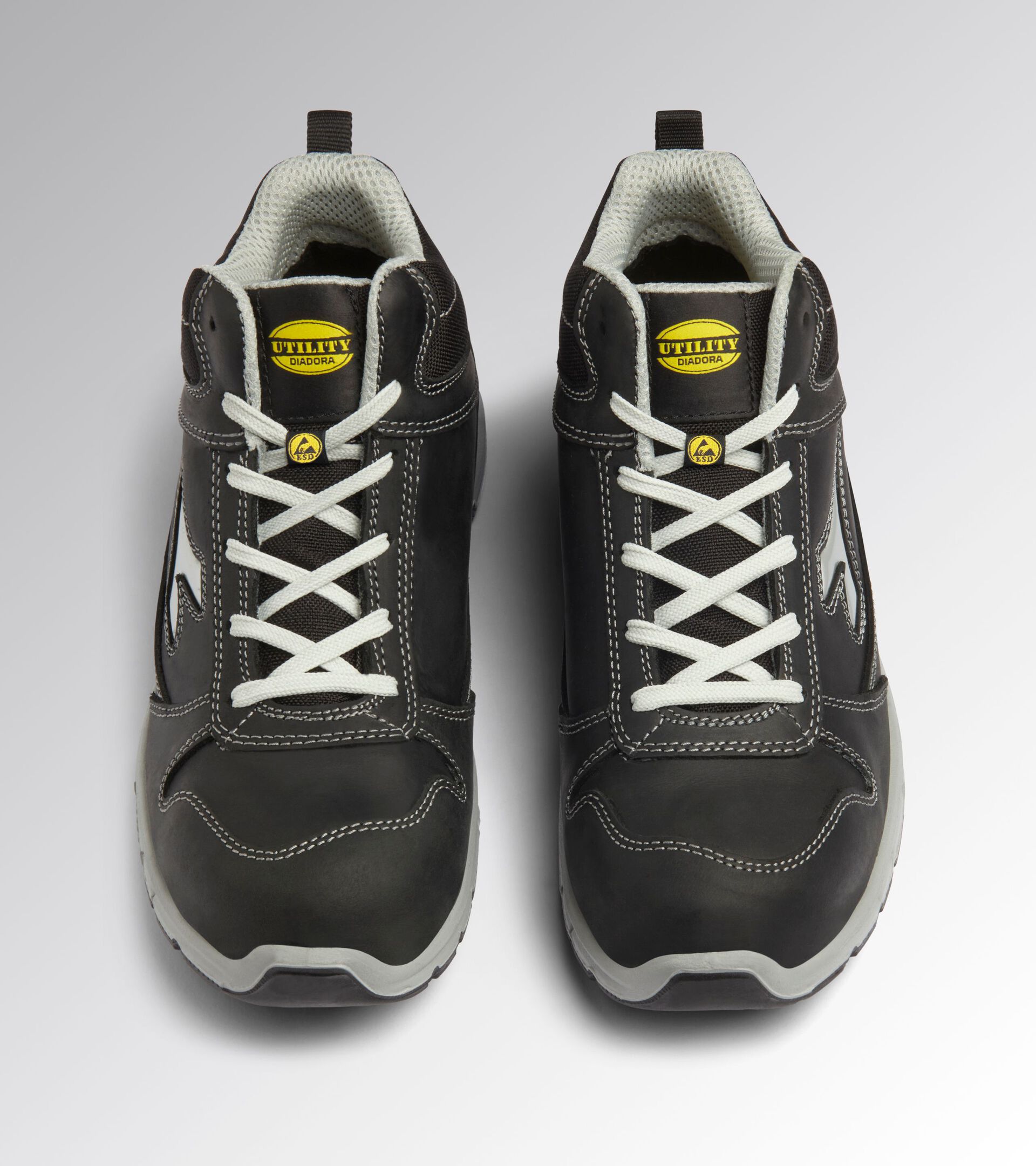 Calzado de seguridad alto RUN MID S3S FO SR ESD NEGRO - Utility