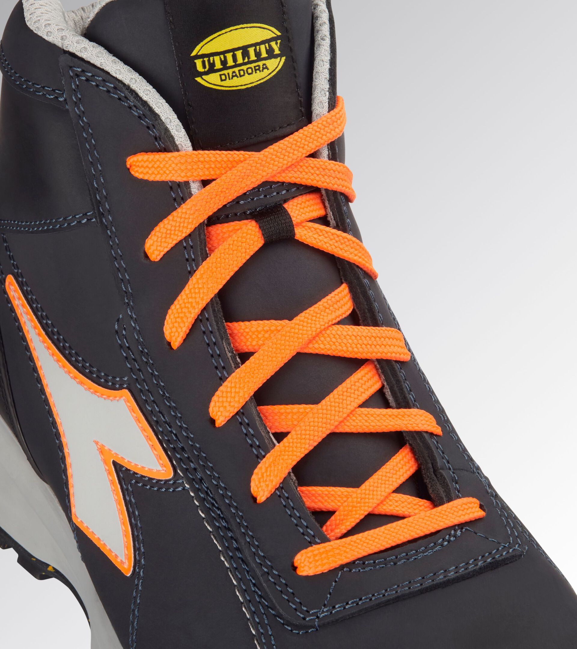 High safety shoe GLOVE MDS MID S3S FO HRO SR DARK NAVY/ORANGE FLUO - Utility