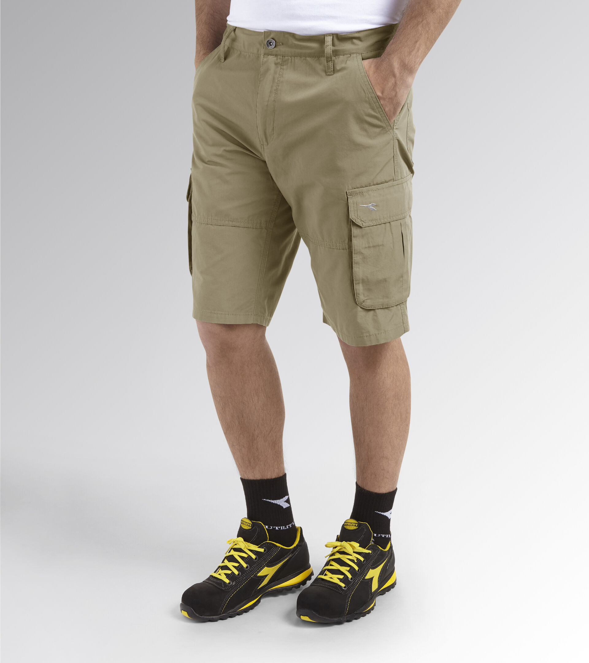 Bermuda work shorts BERMUDA WONDER BEIGE CLASSIC - Utility