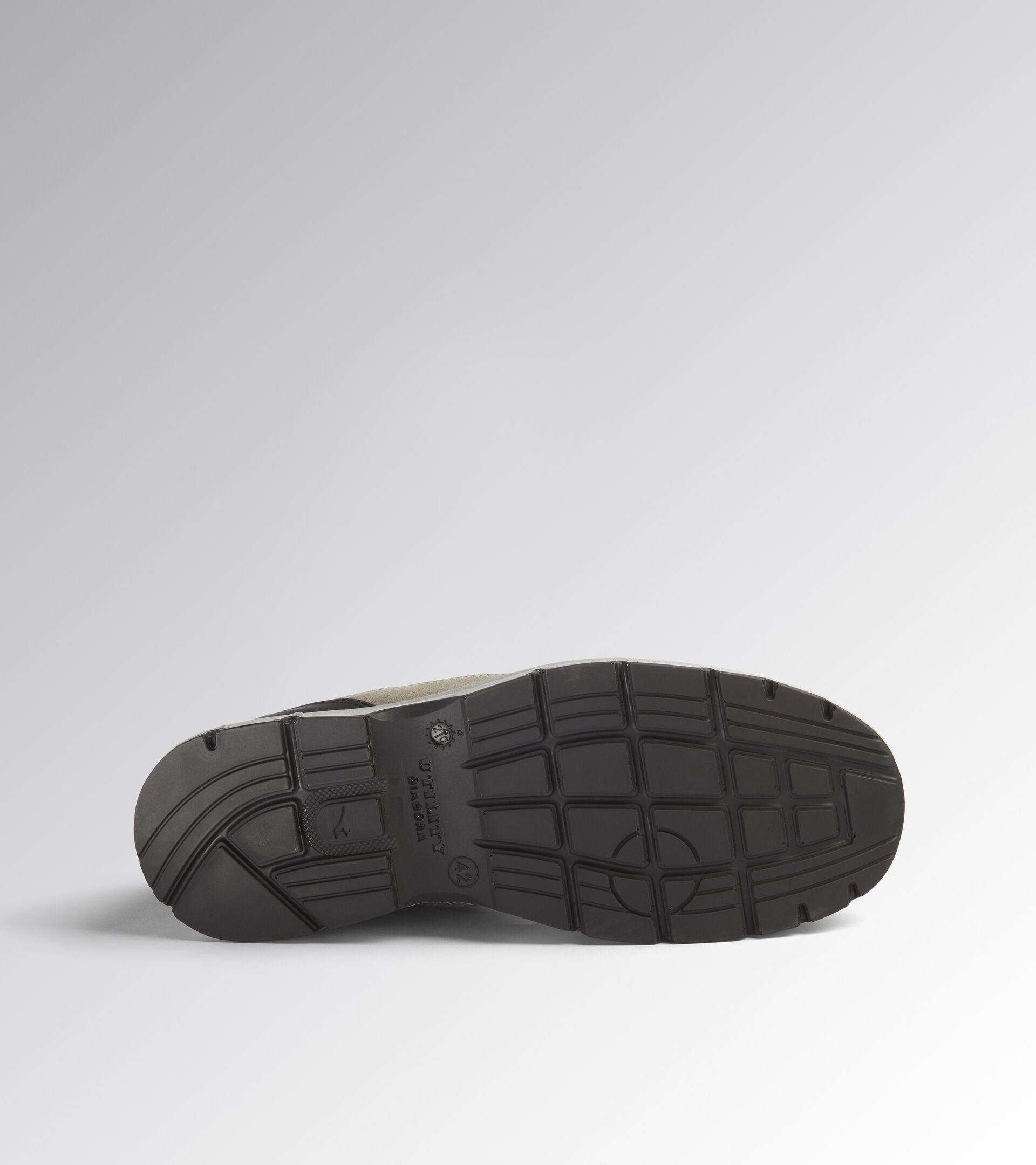 RUN TEXT LOW S1P SRC ESD, GRAU BURG/GRAU ALUMINIUM, hi-res
