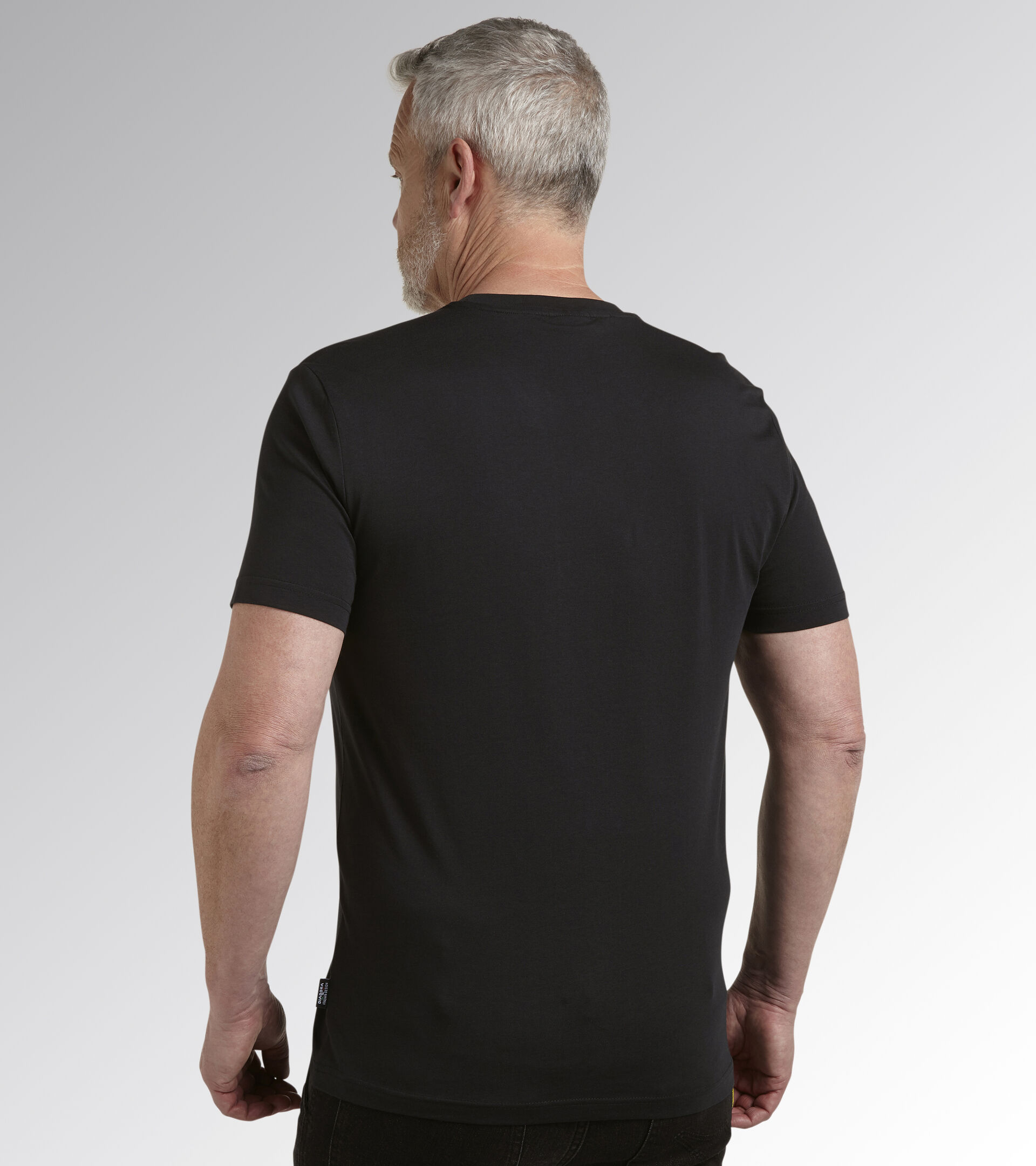 T-SHIRT GRAPHIC ORGANIC, BLACK, hi-res