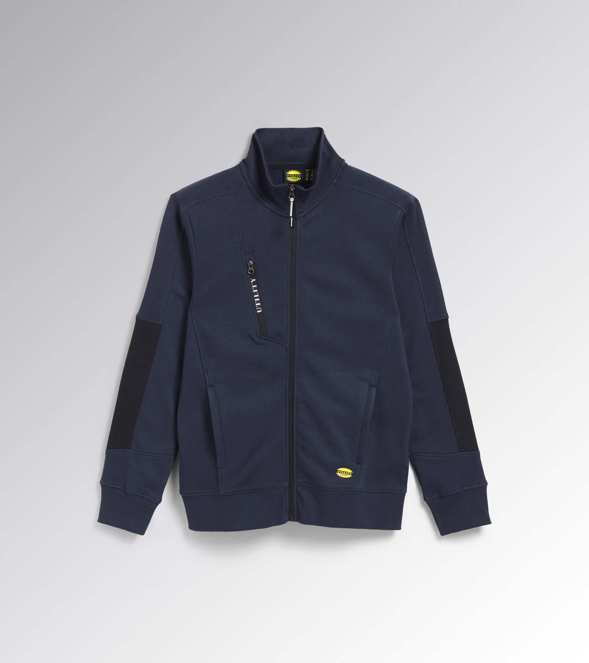 SWEATSHIRT FZ LITEWORK, CLASSIC NAVY, hi-res