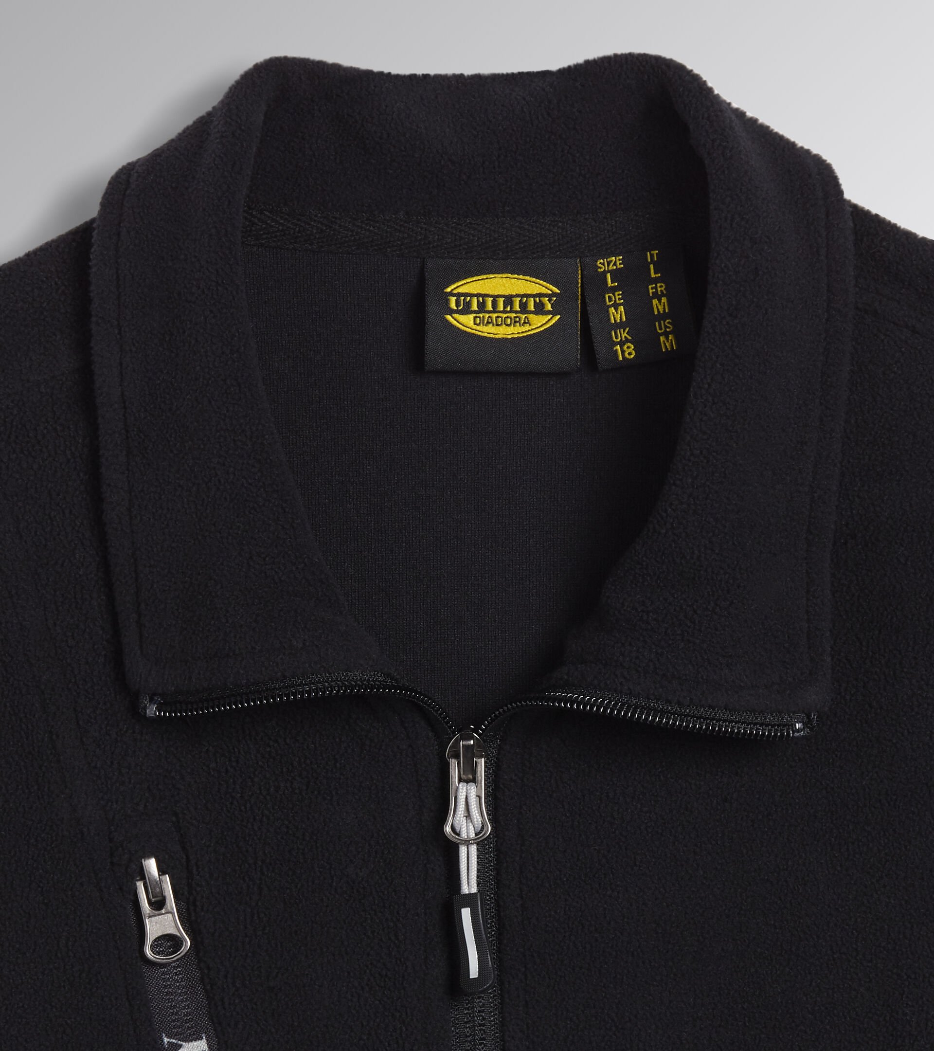 Work fleece MICROPILE POCKET LITEWORK BLACK - Utility