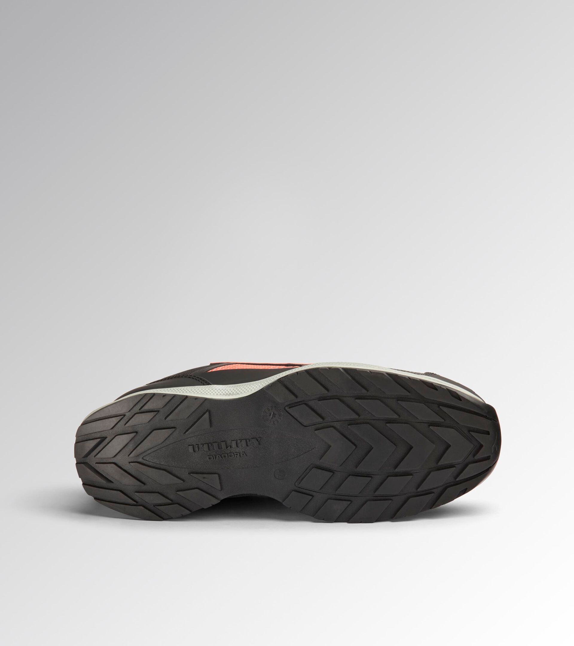 Niedriger Sicherheitsschuh S1PS GLOVE A.BOX LOW GHOST S1PS SCHWARZ/ORANGE FLUO - Utility