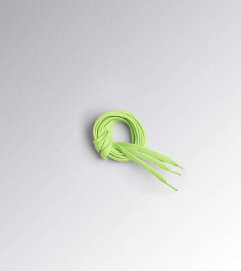 Laces for Utility shoes FLAT LACES THERMO 140 GREEN FLUO 909 C - Utility