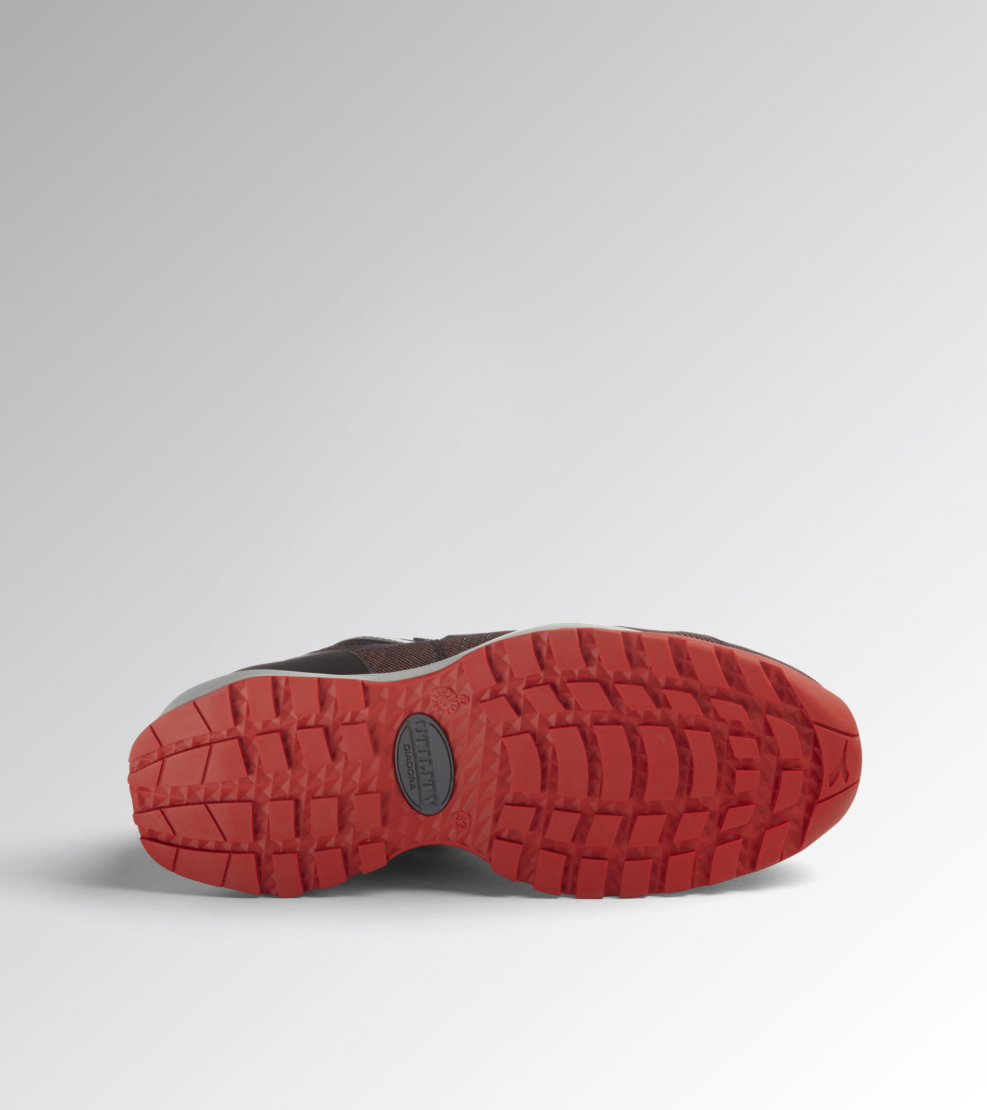GLOVE MDS MATRYX LOW S1P HRO SRC, POPPY RED/GRAY, hi-res