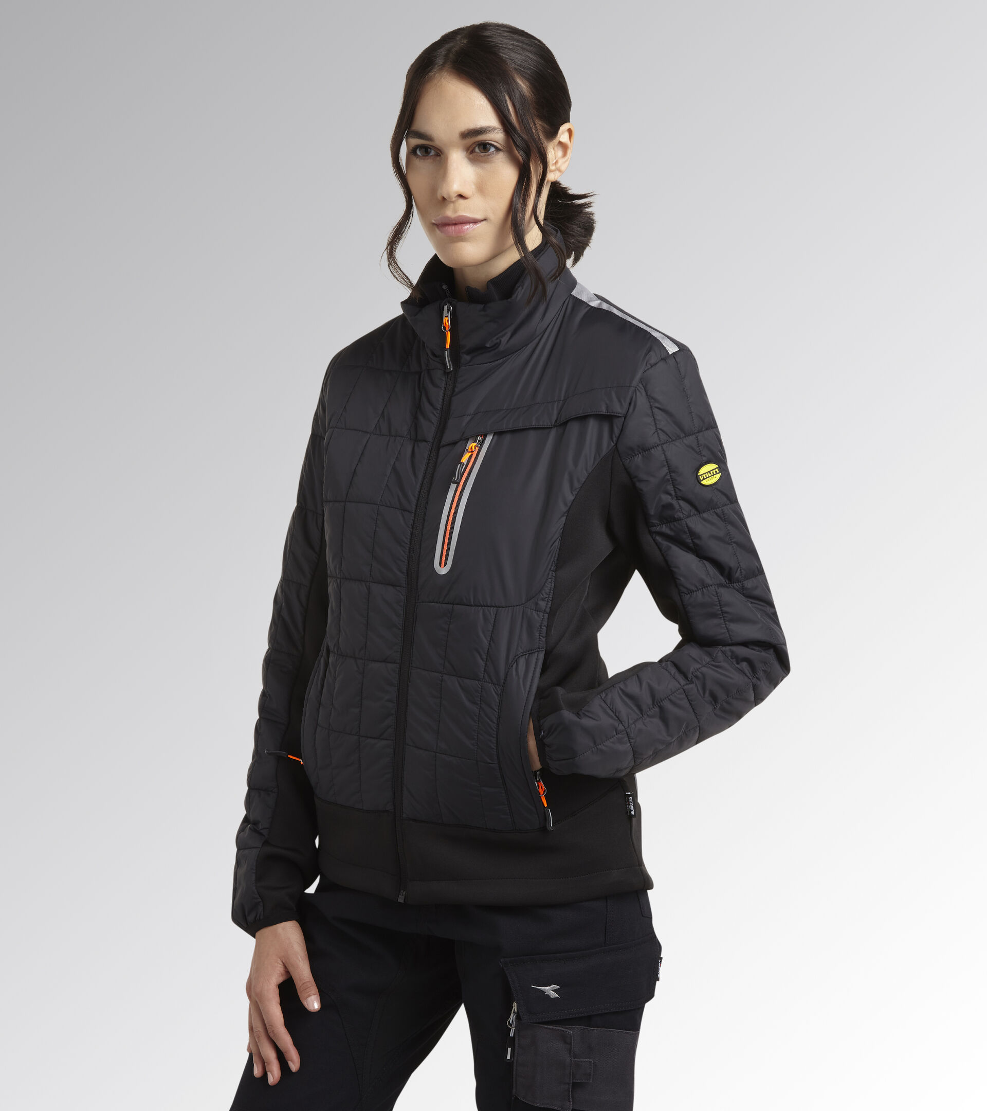 Chaqueta de trabajo LIGHT PADDED JACKET TECH NEGRO - Utility