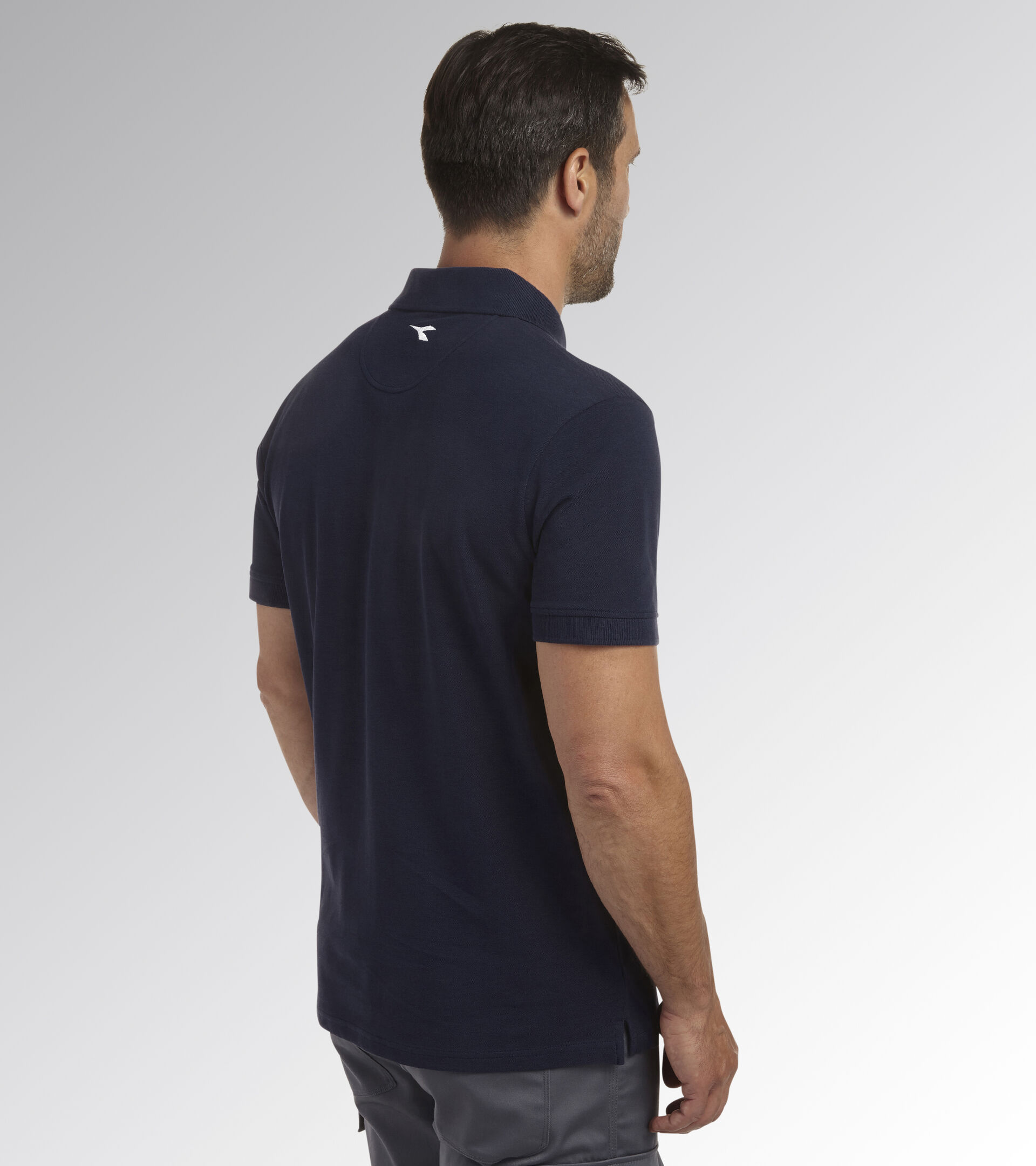 Short-sleeved work polo shirt POLO MC ATLAR ORGANIC CLASSIC NAVY - Utility