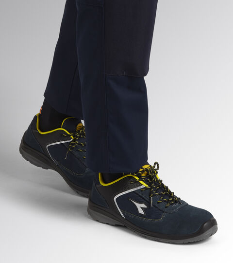 Scarpe Antinfortunistiche Diadora Blitz Low S1p - Giallo/Beige, Taglia 48 EU, Unisex, Sicurezza E Comfort