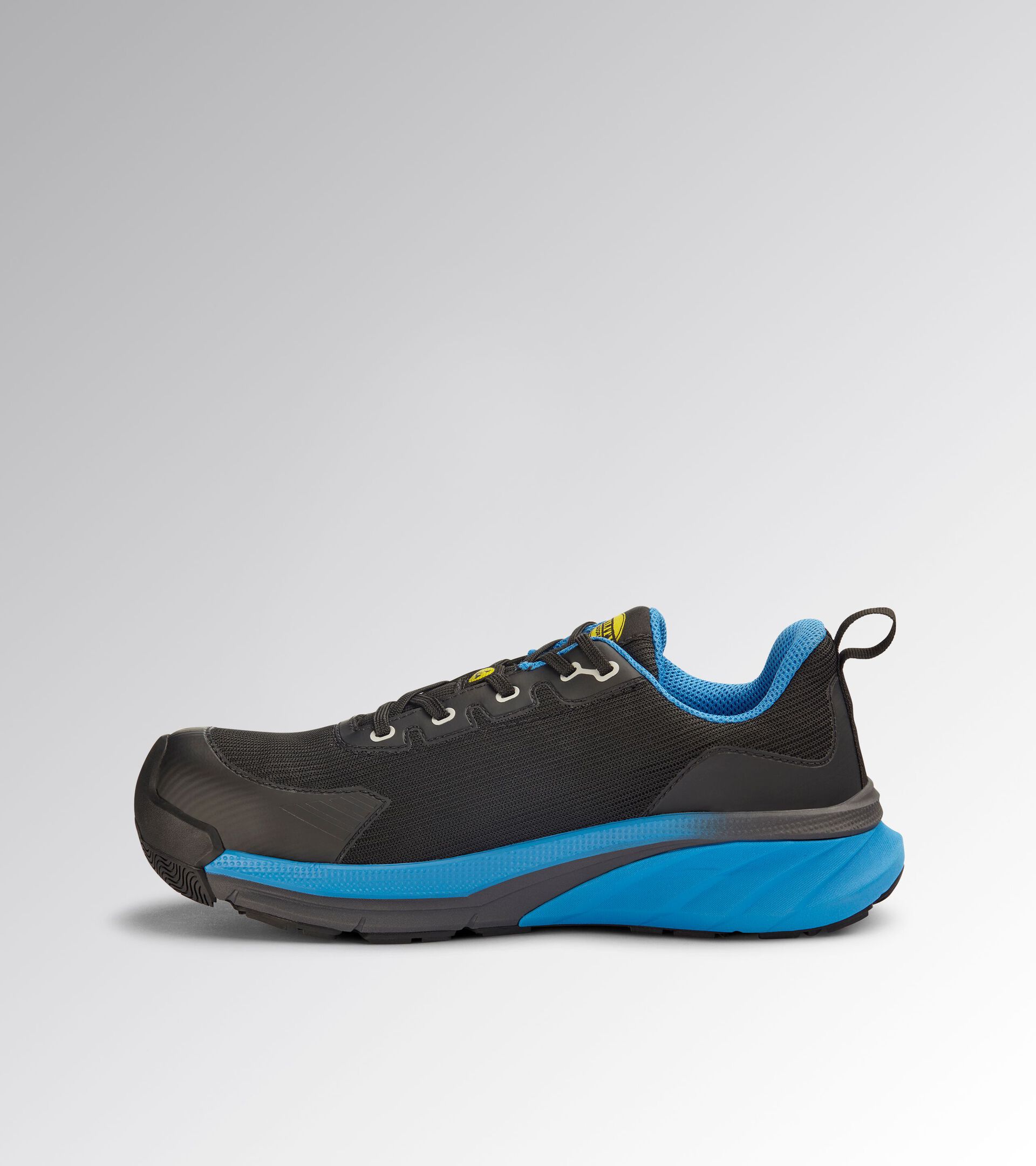 Low safety shoe VORTEX DA2 LOW S3S SC SR HRO ESD BLACK/IMPERIAL BLUE - Utility