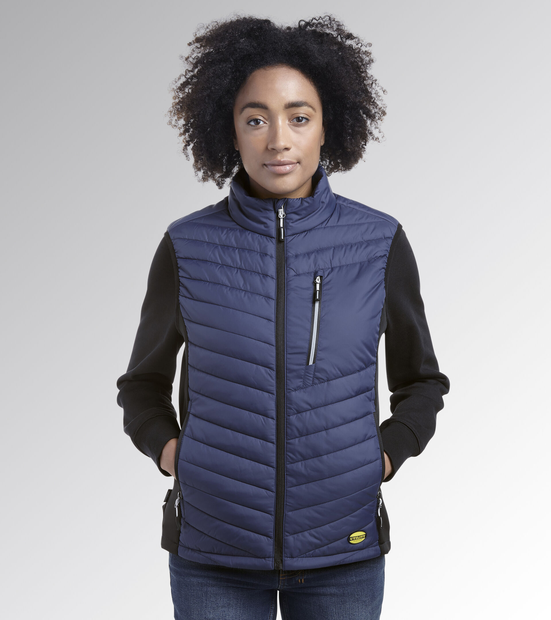 Gilet da lavoro PADDED VEST OSLO BLU INSEGNA - Utility