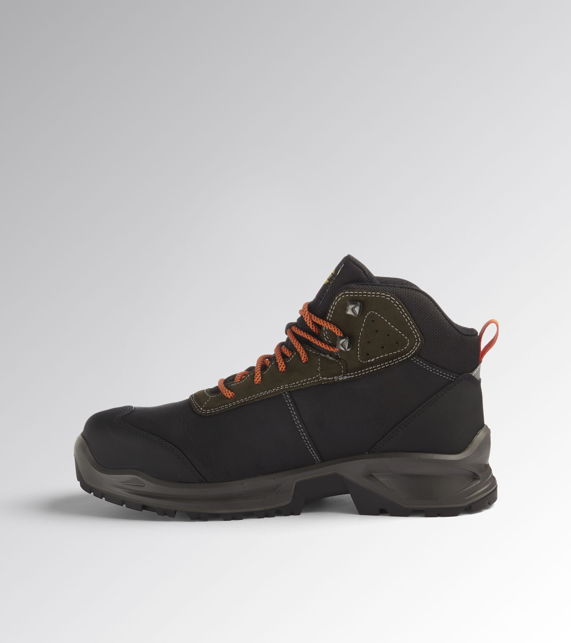 Scarpa antinfortunistica alta SPORT DIATEX MID S3 WR CI SRC NERO/VERDE RABBIA - Utility