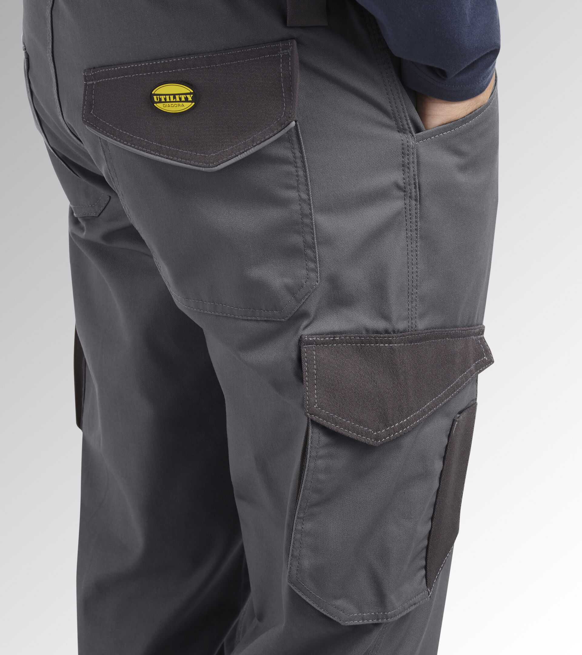 Work trousers PANT STAFF CARGO STEEL GRAY - Utility