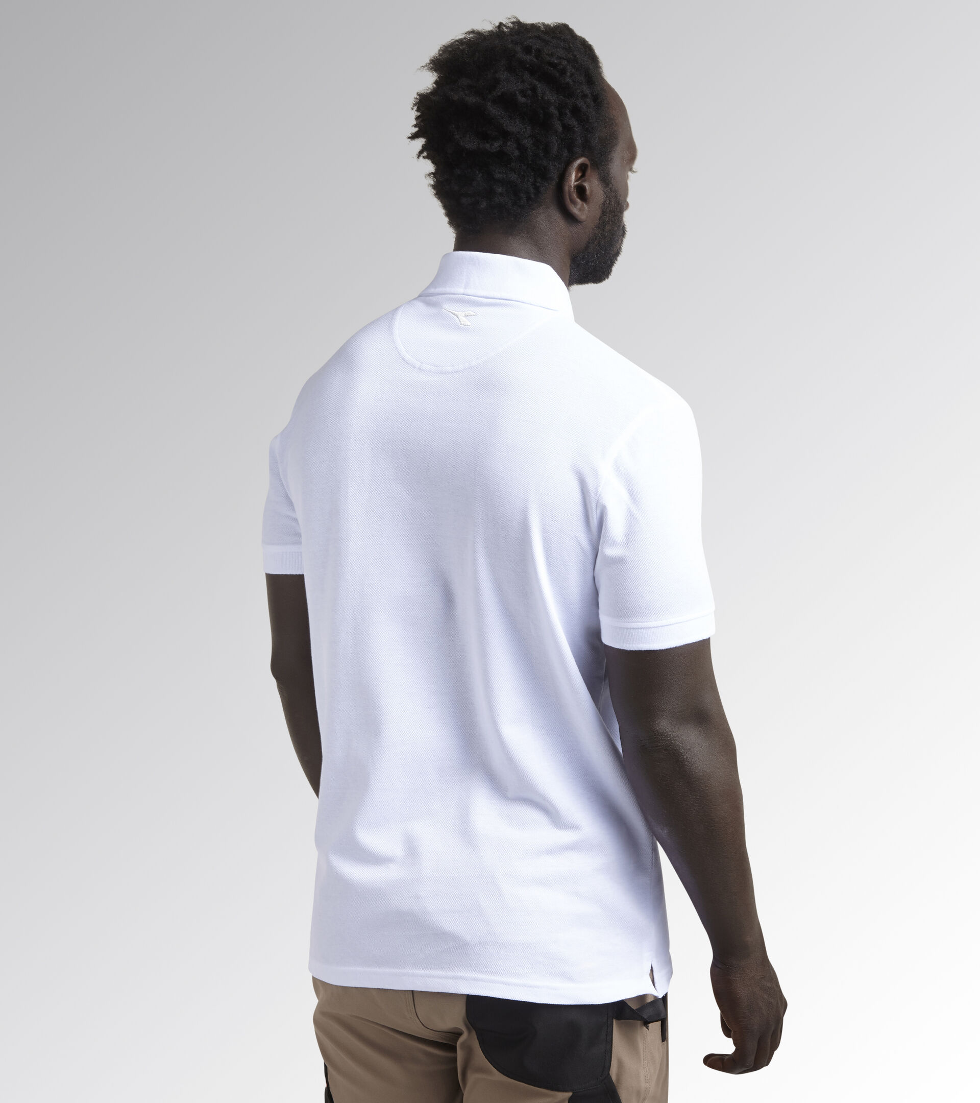 Short-sleeved work polo shirt POLO MC ATLAR ORGANIC OPTICAL WHITE - Utility