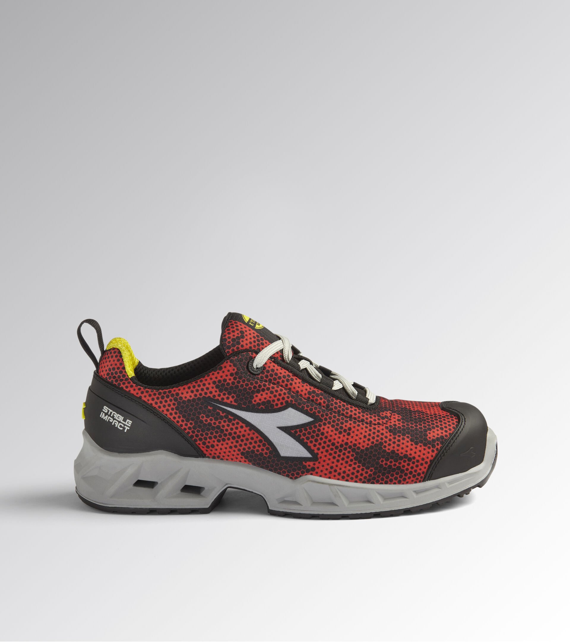 SHARK STABLE IMPACT LOW S1P SRC ESD, NERO/ROSSO, hi-res