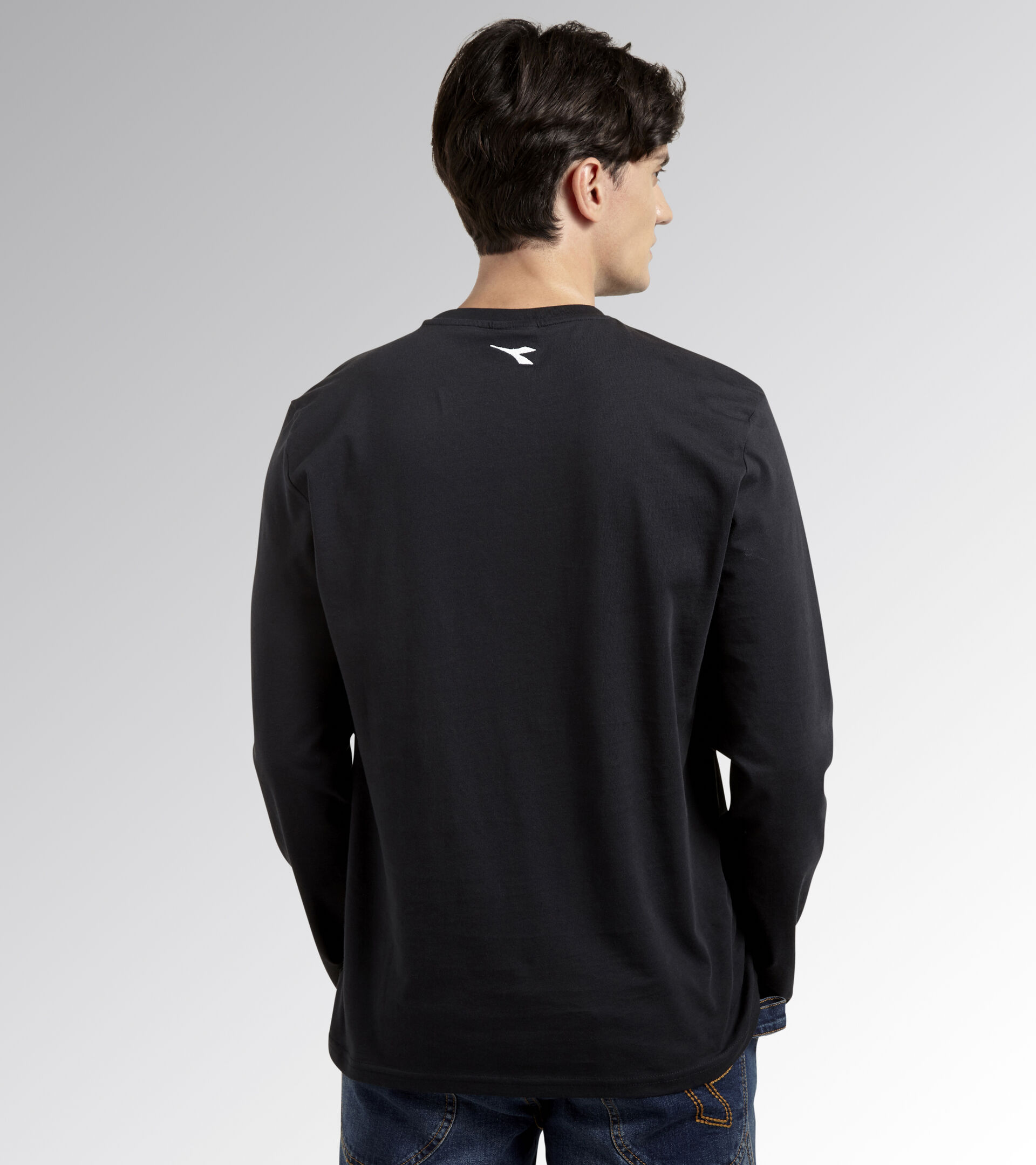 Long-sleeved work T-shirt T-SHIRT ML MONO ORGANIC BLACK - Utility